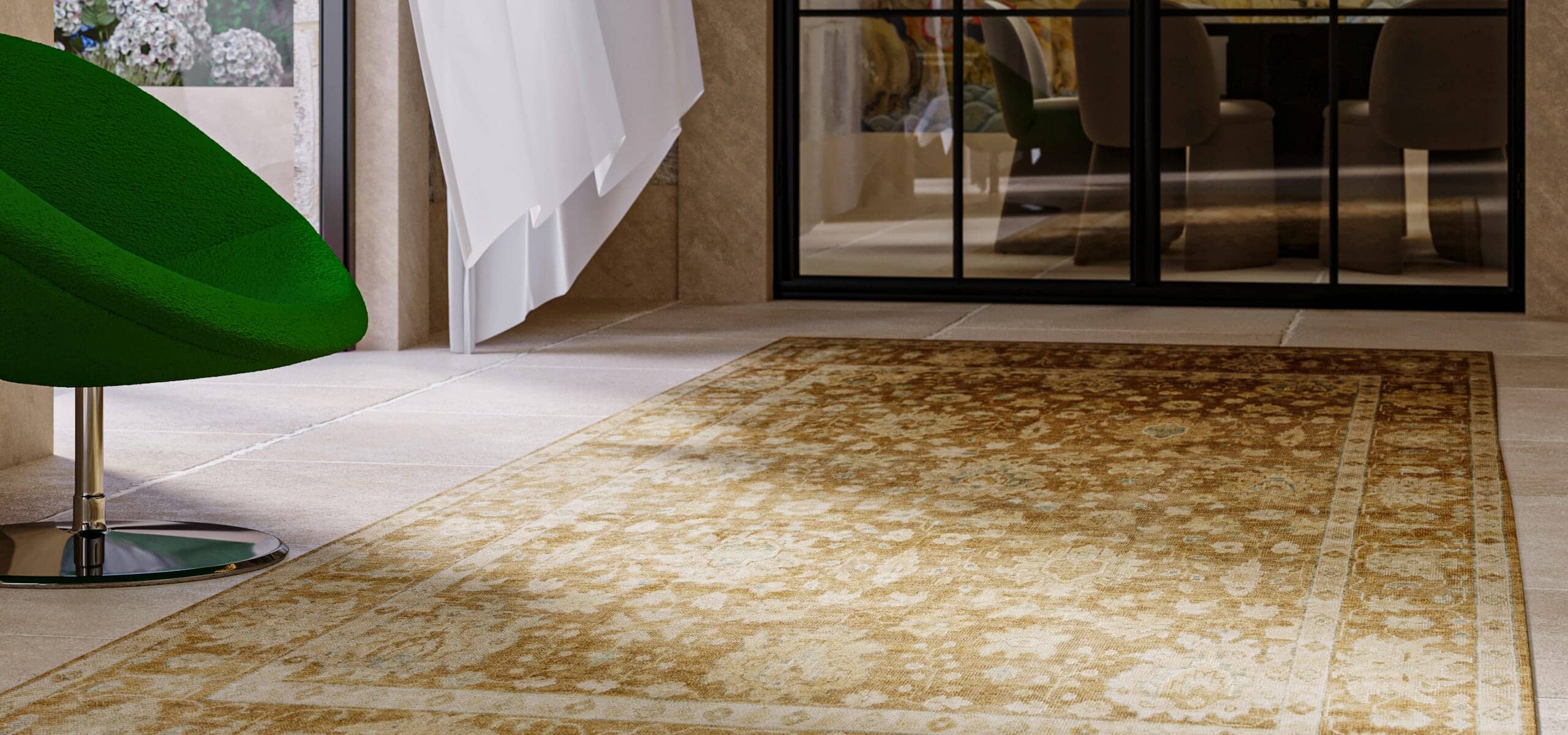 Mastering Materials: Wool, Silk, Bamboo Silk and Hemp Rugs