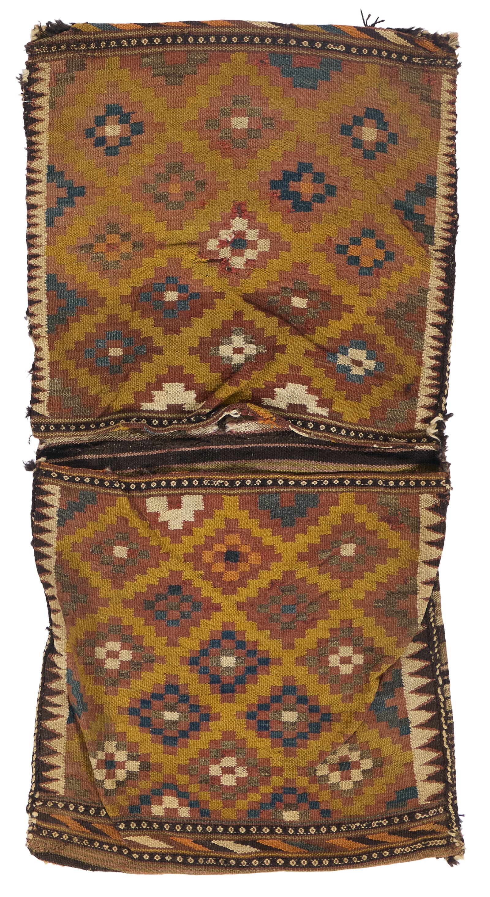 AFGHANI SADDLE BAG ANTIQUE 2' 5" x 4' 5"