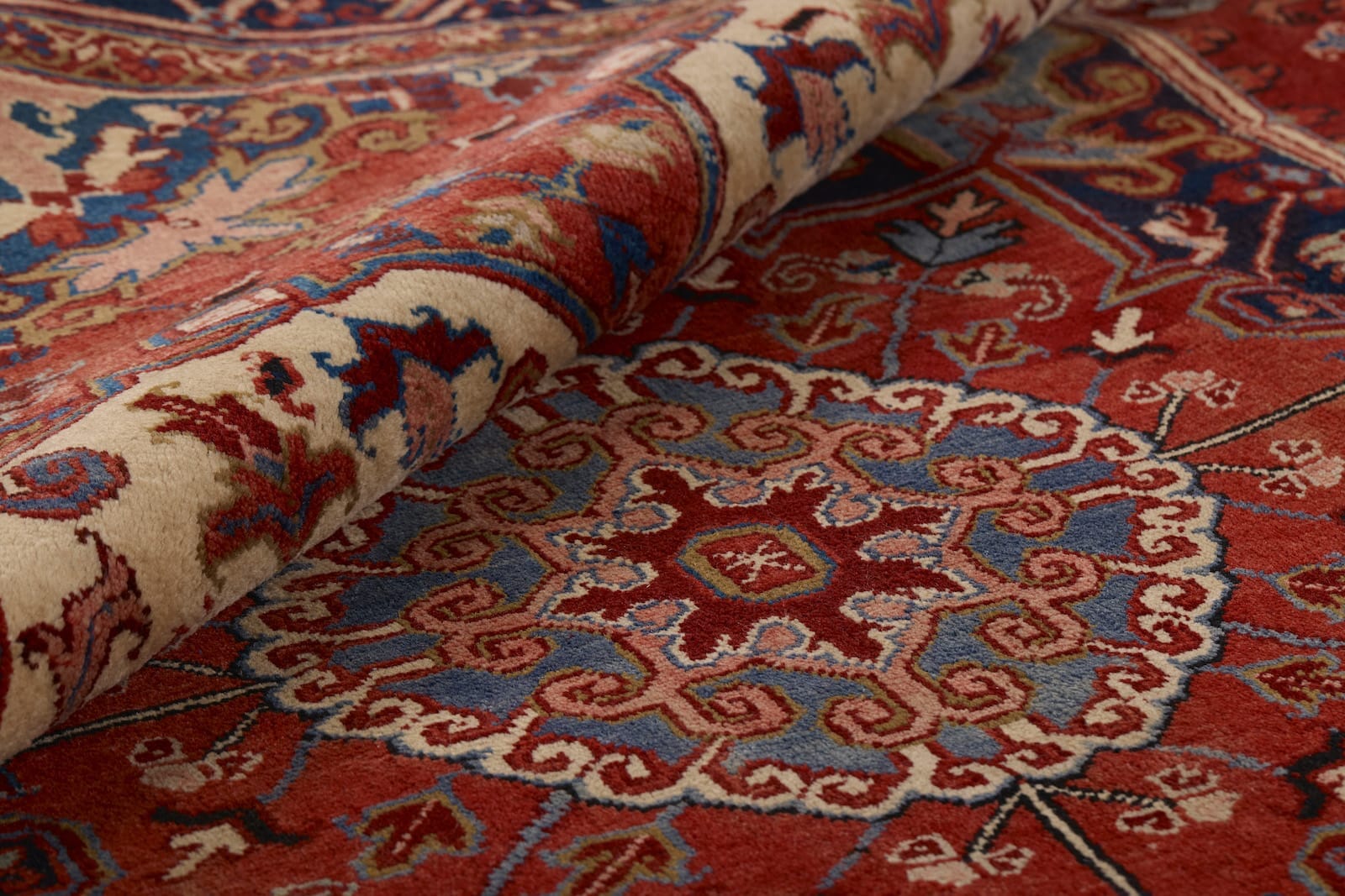 SEMI-ANTIQUE PERSIAN HERIZ 7' 8" X 11' 1"