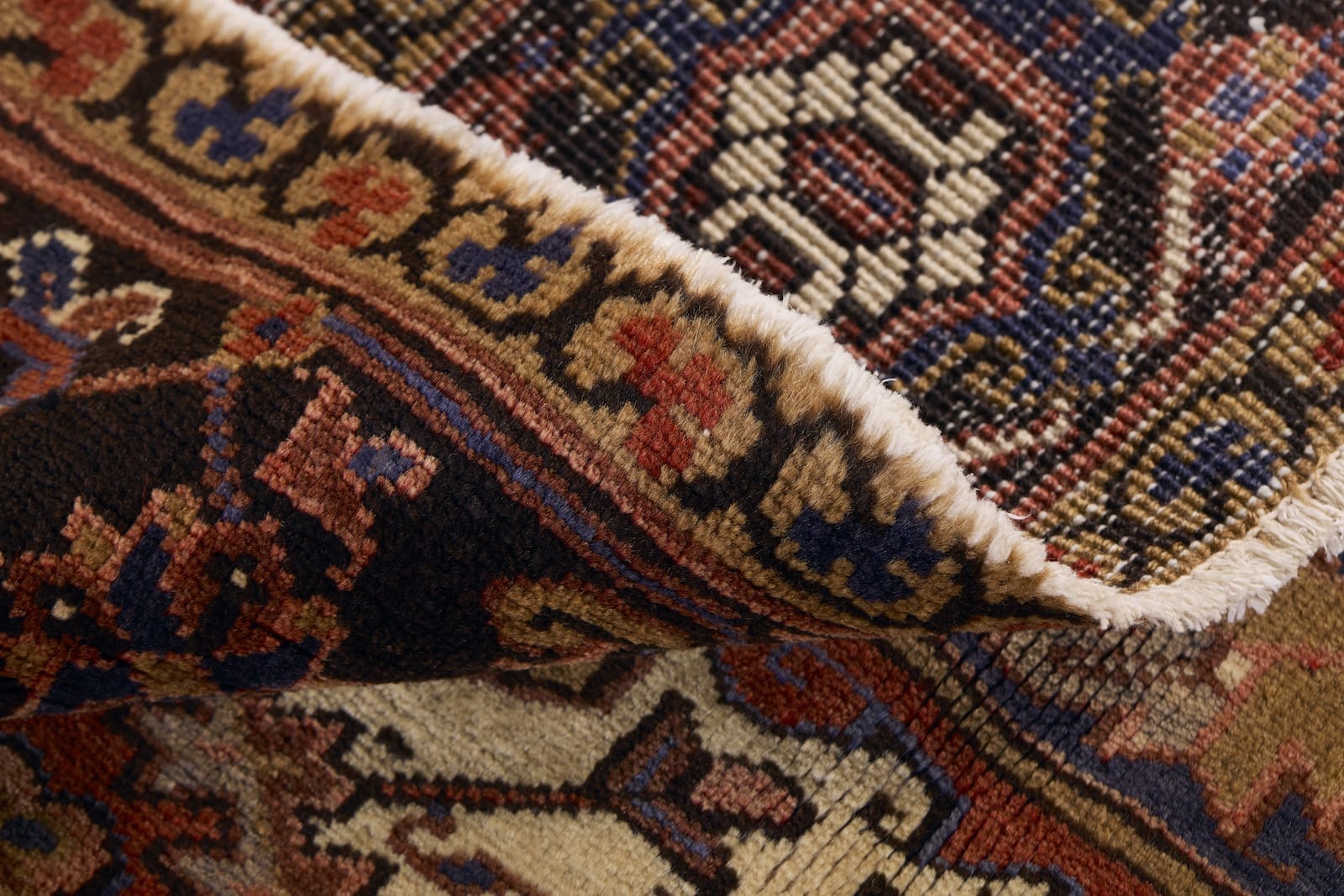 SEMI-ANTIQUE PERSIAN GOREVAN 7' 10 X 10' 11"