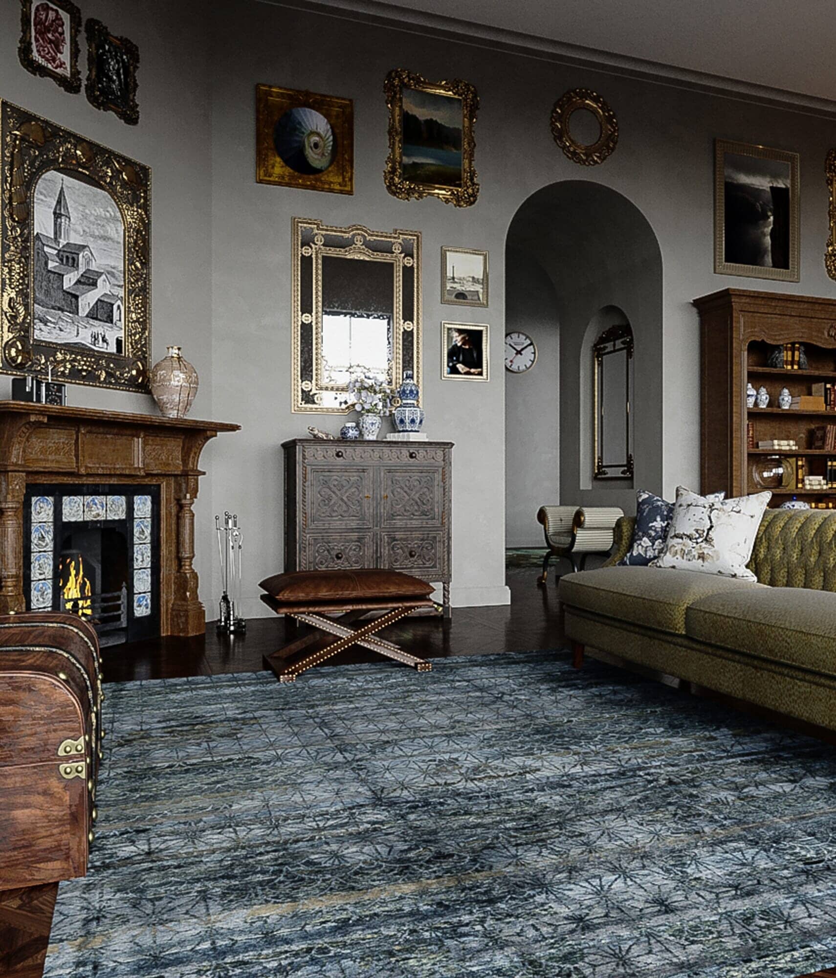 Kimono Dark Blue room-image