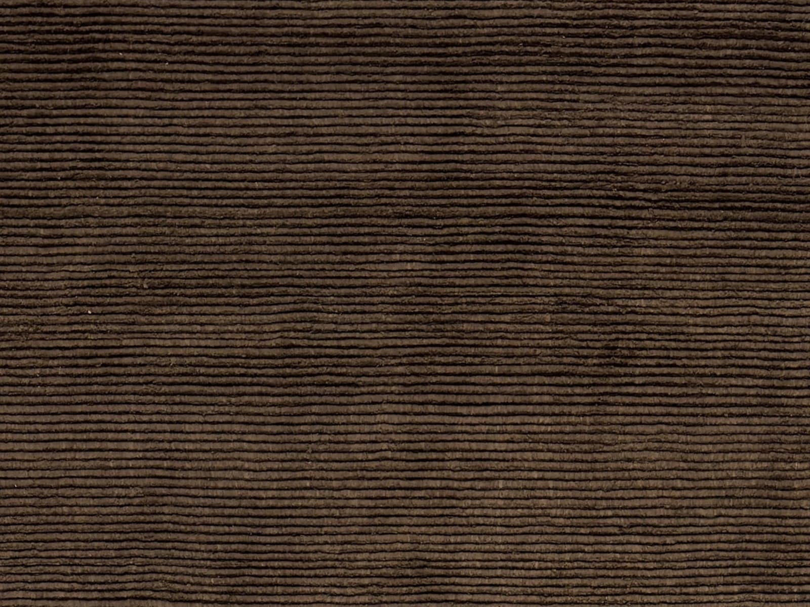 SILK LUXE SOLID RIBBED 14MM CHOCOLATE BROWN