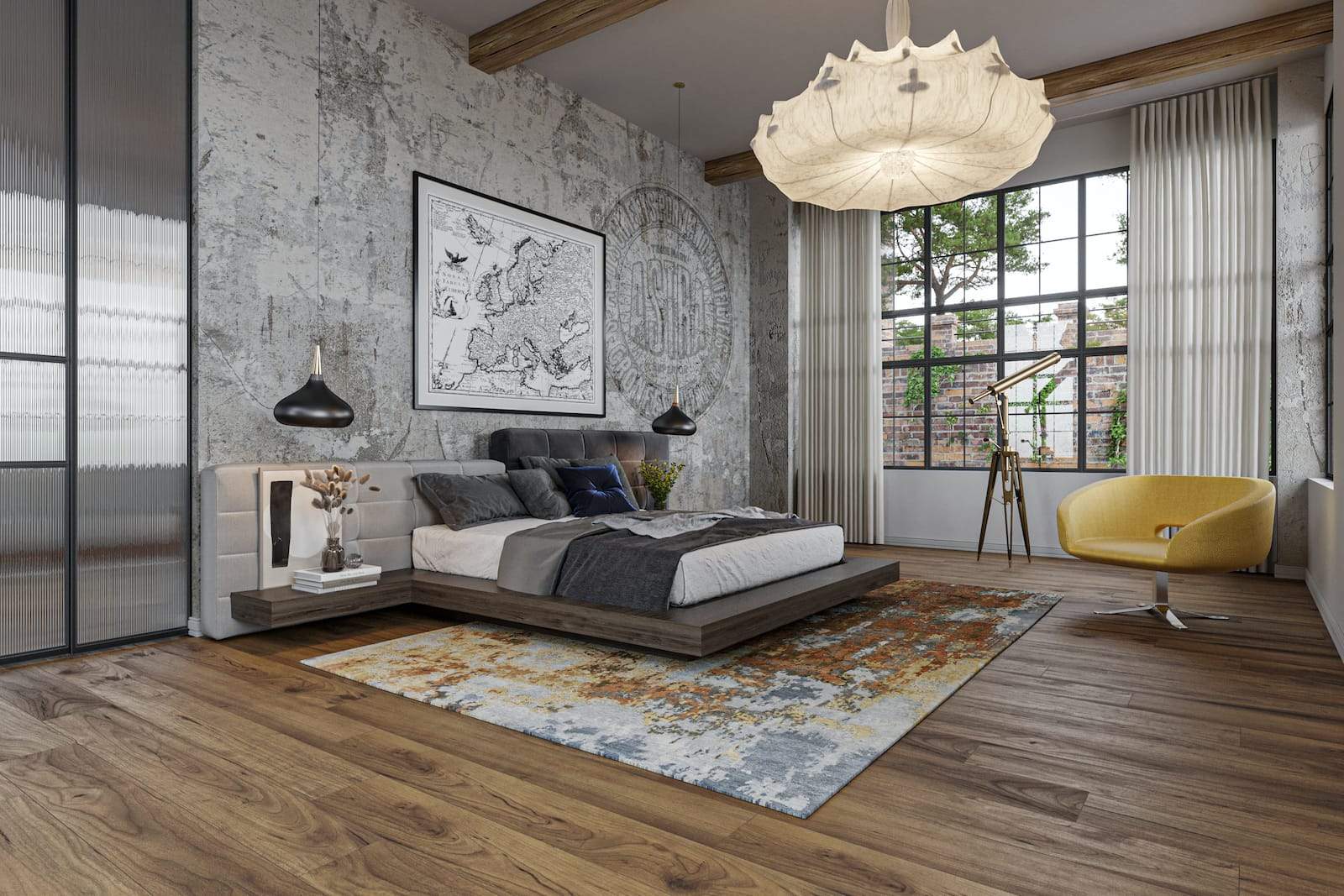 CLYFFORD COPPER Products Tufenkian Artisan Carpets Lifestyle room-image