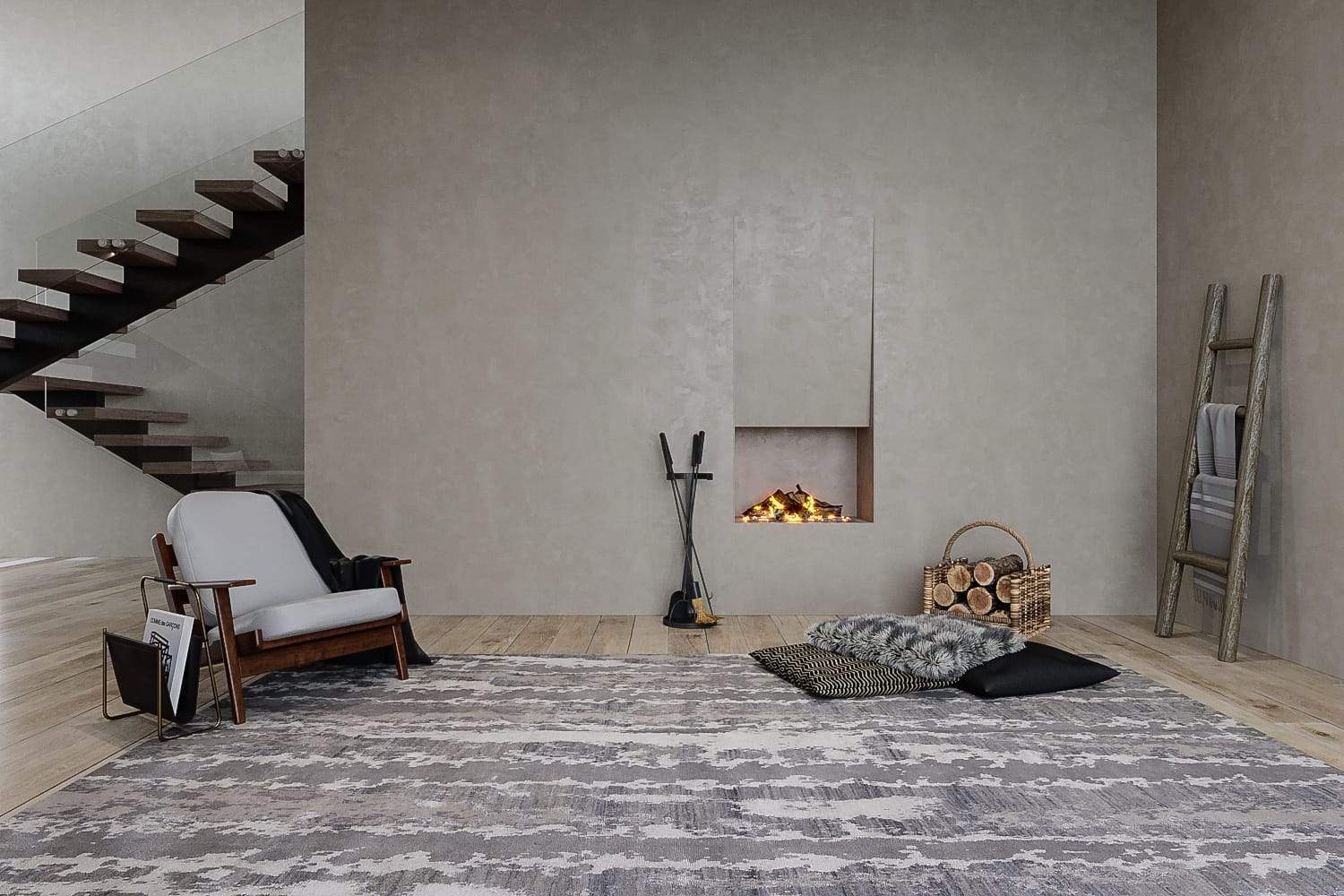 DESERT PLATINUM Product Tufenkian Artisan Carpets Lifestyle room-image