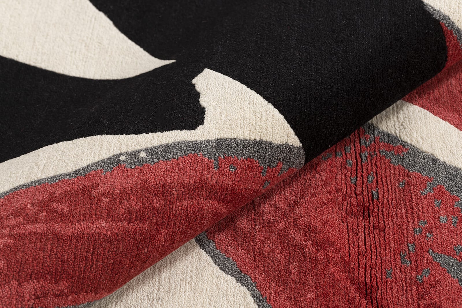 detail image of Esprit Cherry hand knotted area rug design by Tufenkian