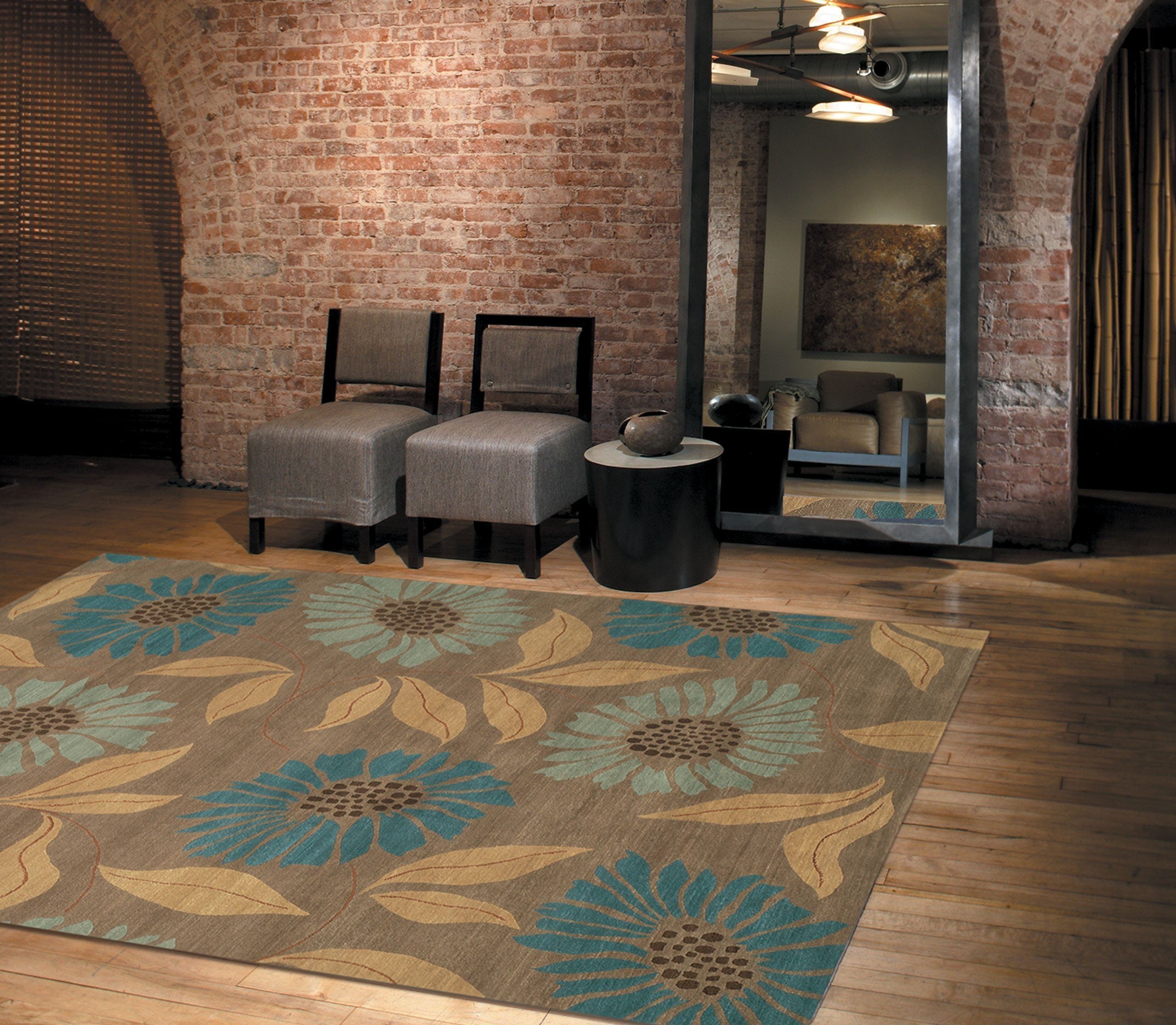 FLOWER POWER SEACOVE Lifestyle room-image Tufenkian Artisan Carpets
