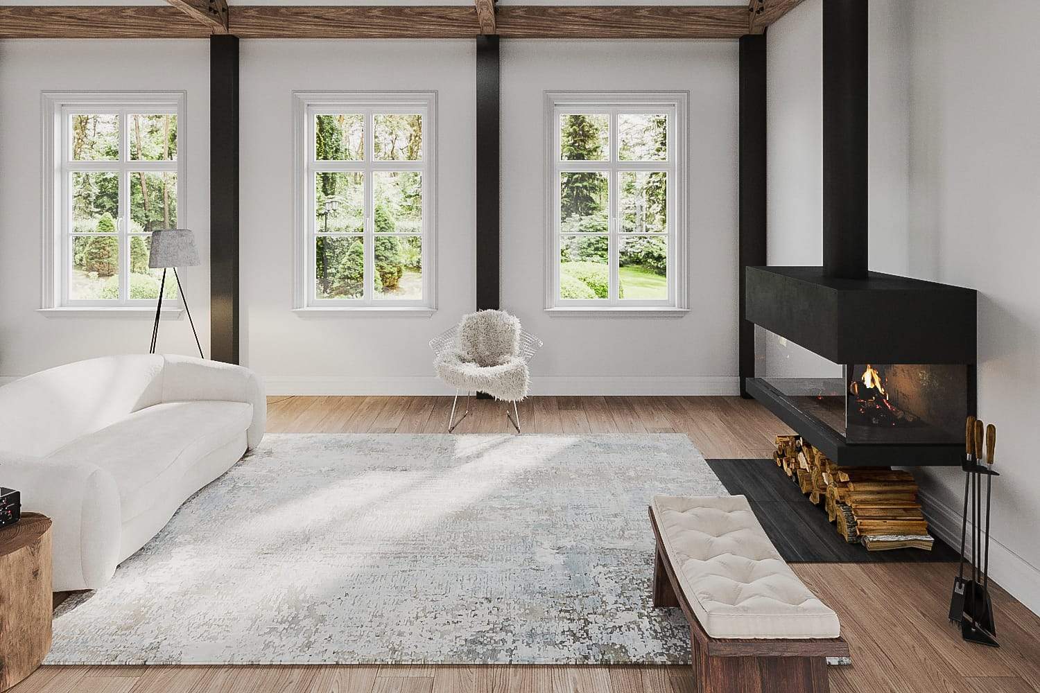 FRIEZE GRANITE Product Tufenkian Artisan Carpets Lifestyle room-image