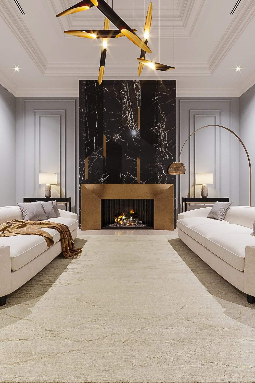 HERE & THERE SAND Product Tufenkian Artisan Carpets Lifestyle room-image