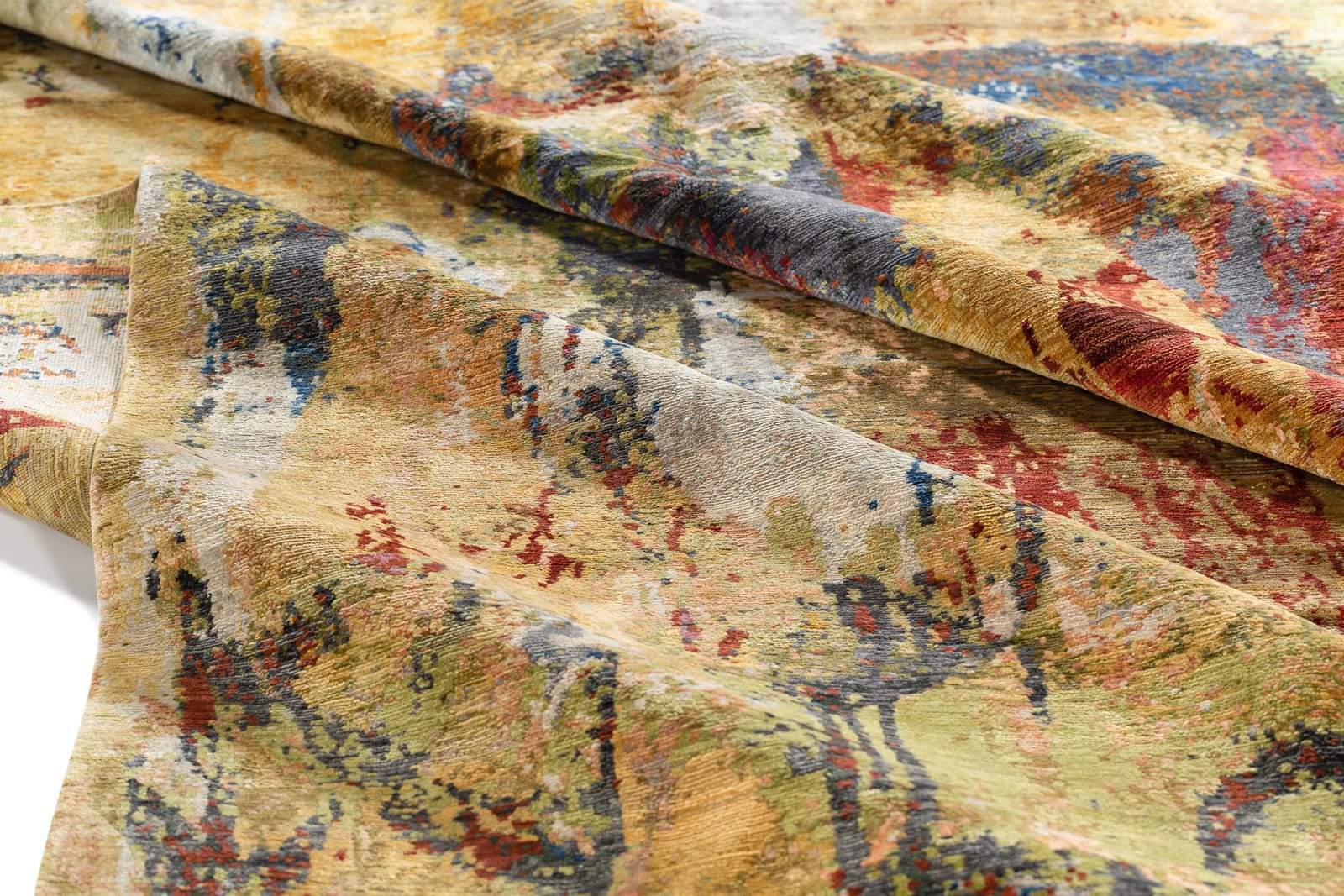 KINETIC TANGERINE Product Tufenkian Artisan Carpets