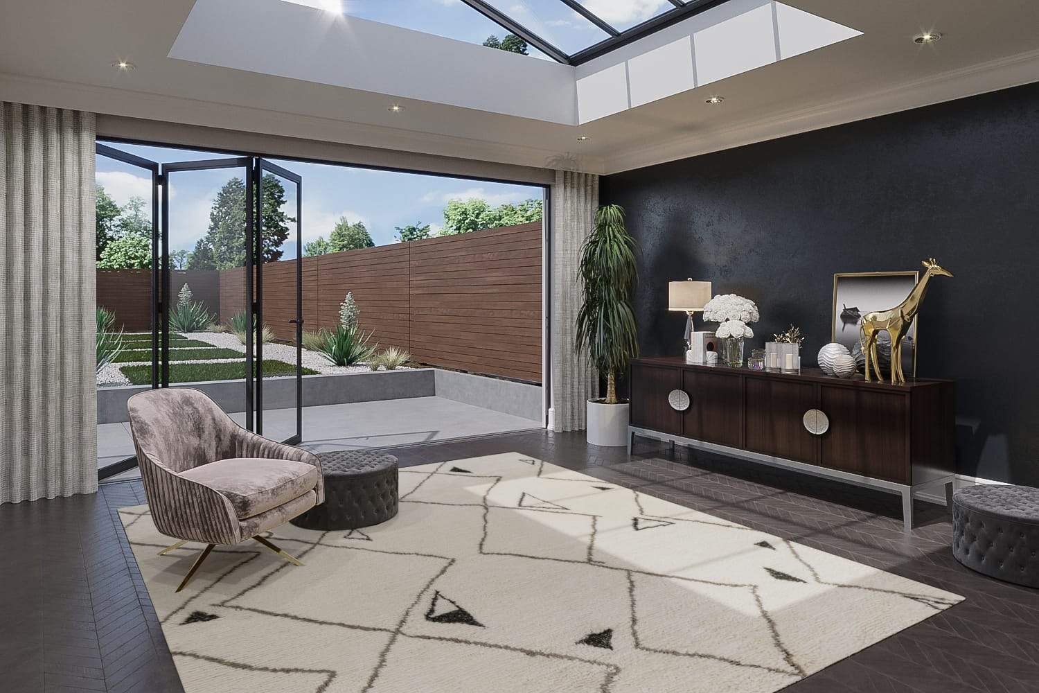 MARRAKESH WHITE GREY Product Tufenkian Artisan Carpets Lifestyle room-image