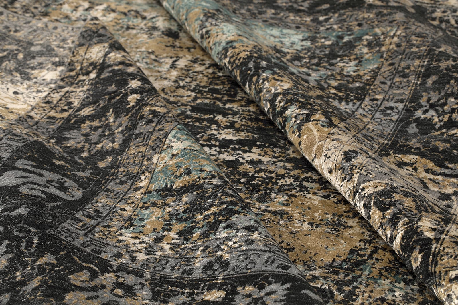 MIRA CHARCOAL TURQUOISE