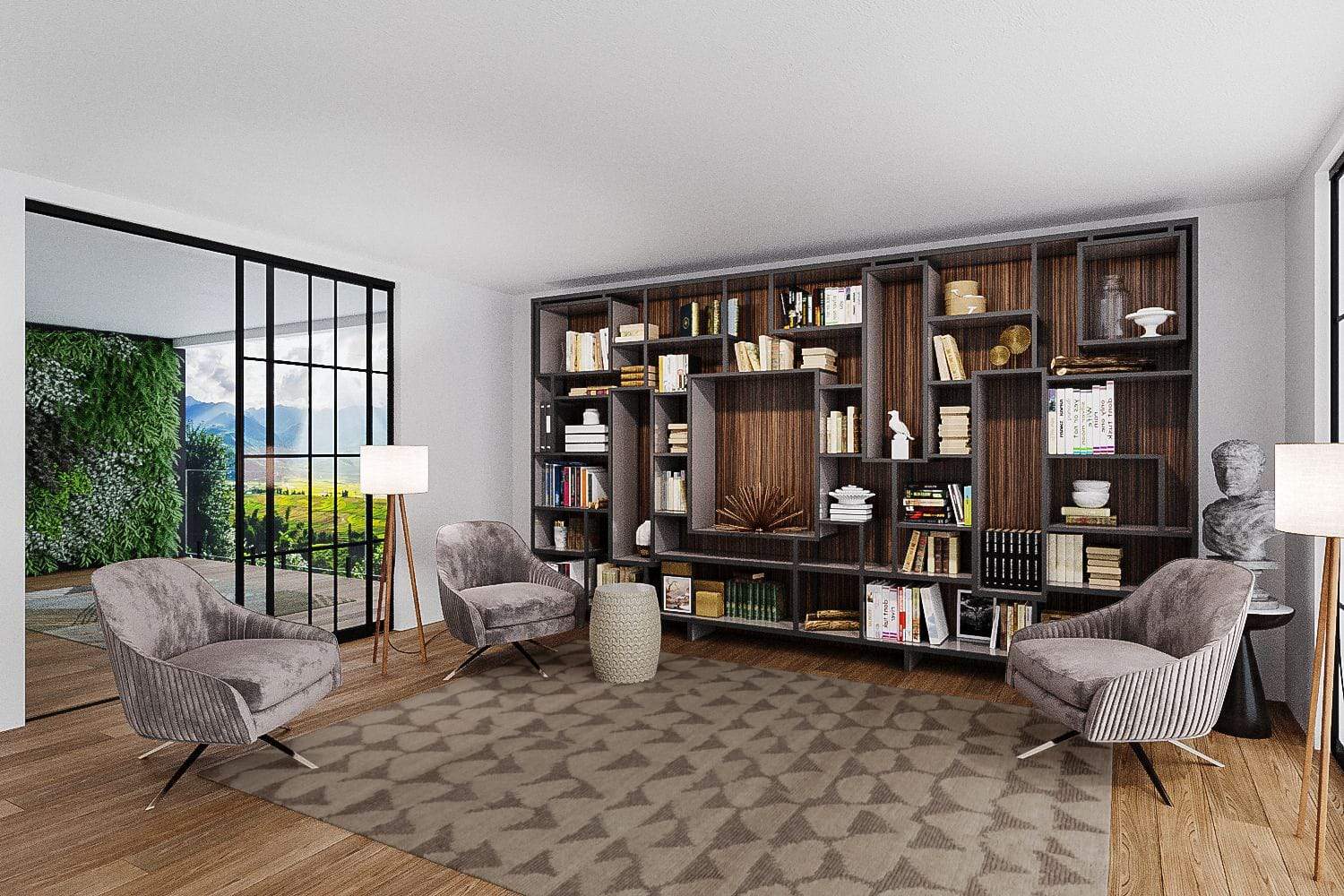 MORELOS MOCHA Product Tufenkian Artisan Carpets Lifestyle room-image