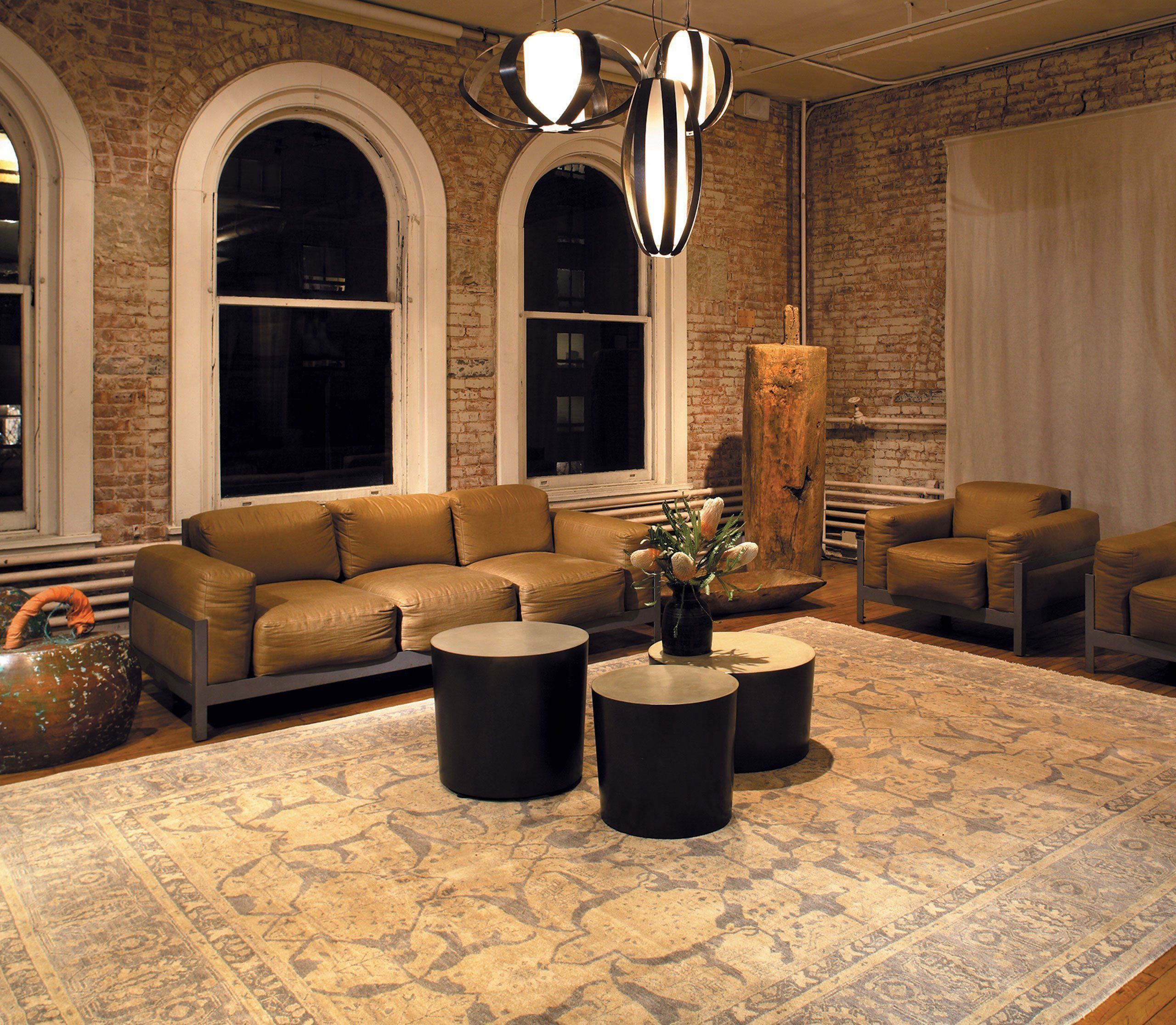 MAHABAD SOAPSTONE SHEARED Product Tufenkian Artisan Carpets Lifestyle room-image