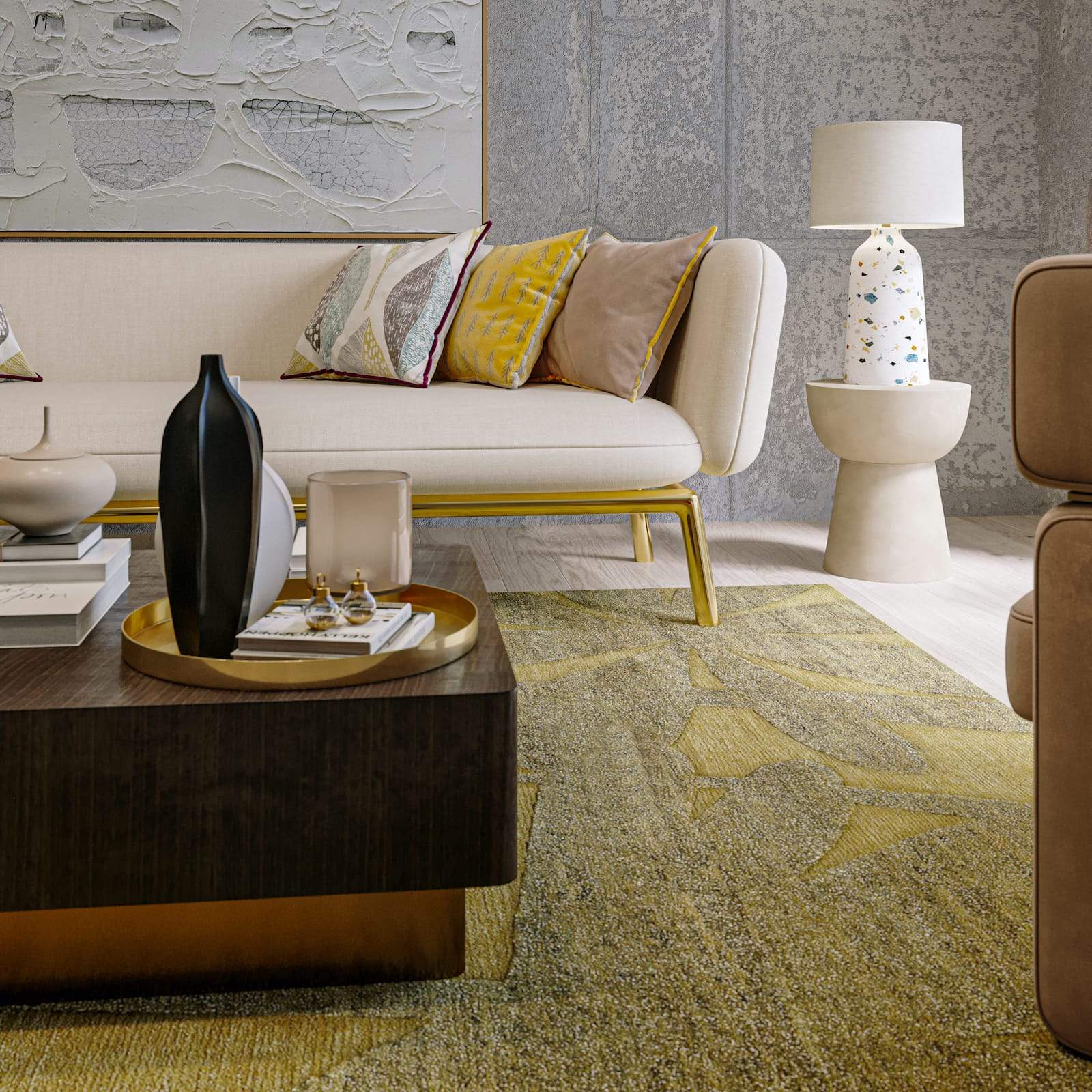 PARADISE HONEY Product Tufenkian Artisan Carpets Lifestyle room-image