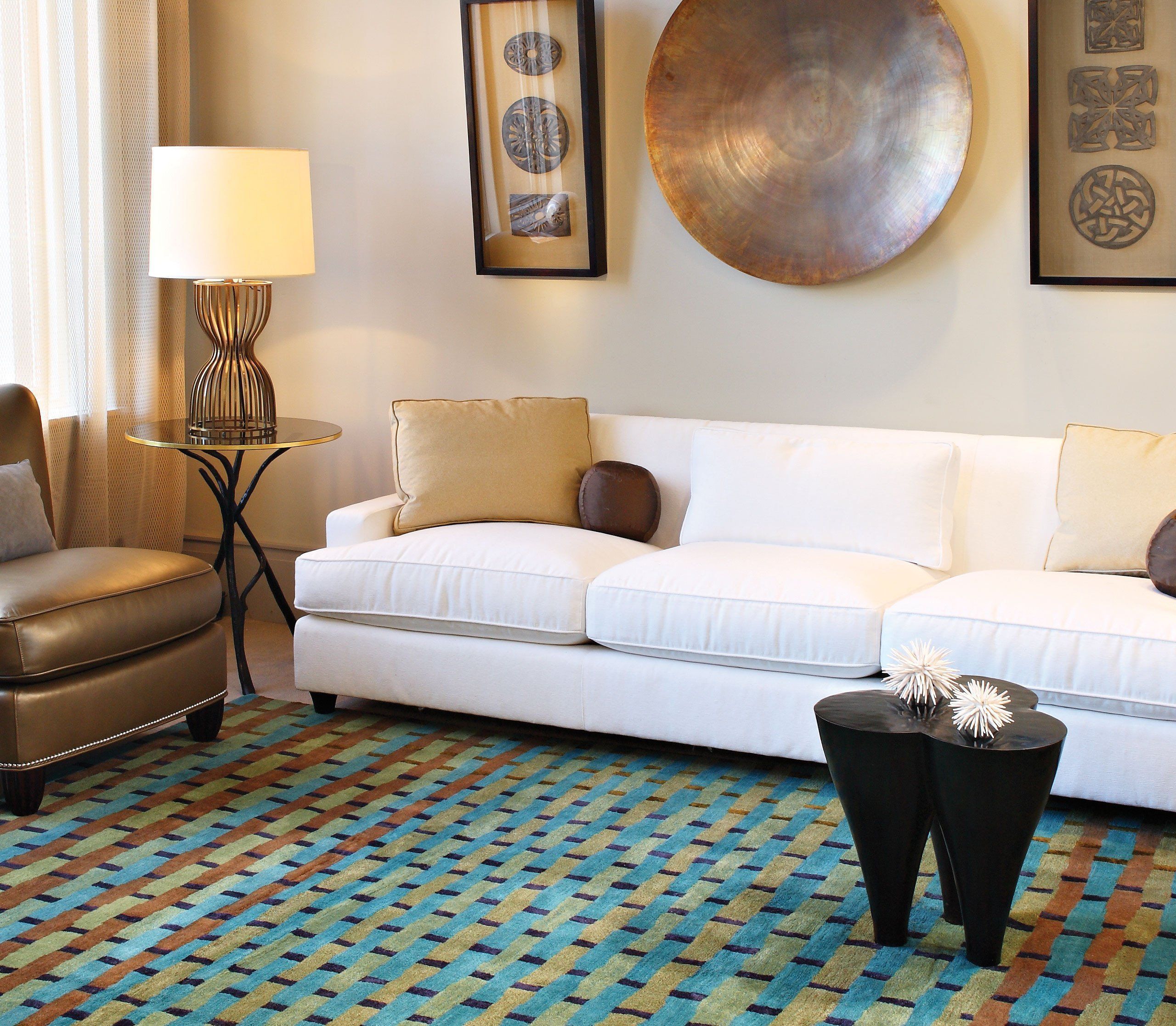 RAG WEAVE MARDI GRAS Product Tufenkian Artisan Carpets Lifestyle room-image