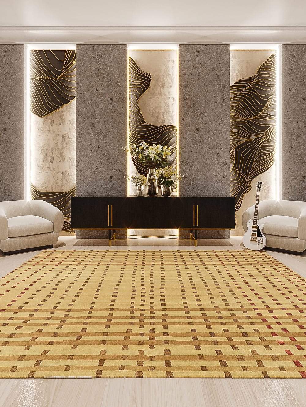 RAG WEAVE MAPLE Product Tufenkian Artisan Carpets Lifestyle room-image