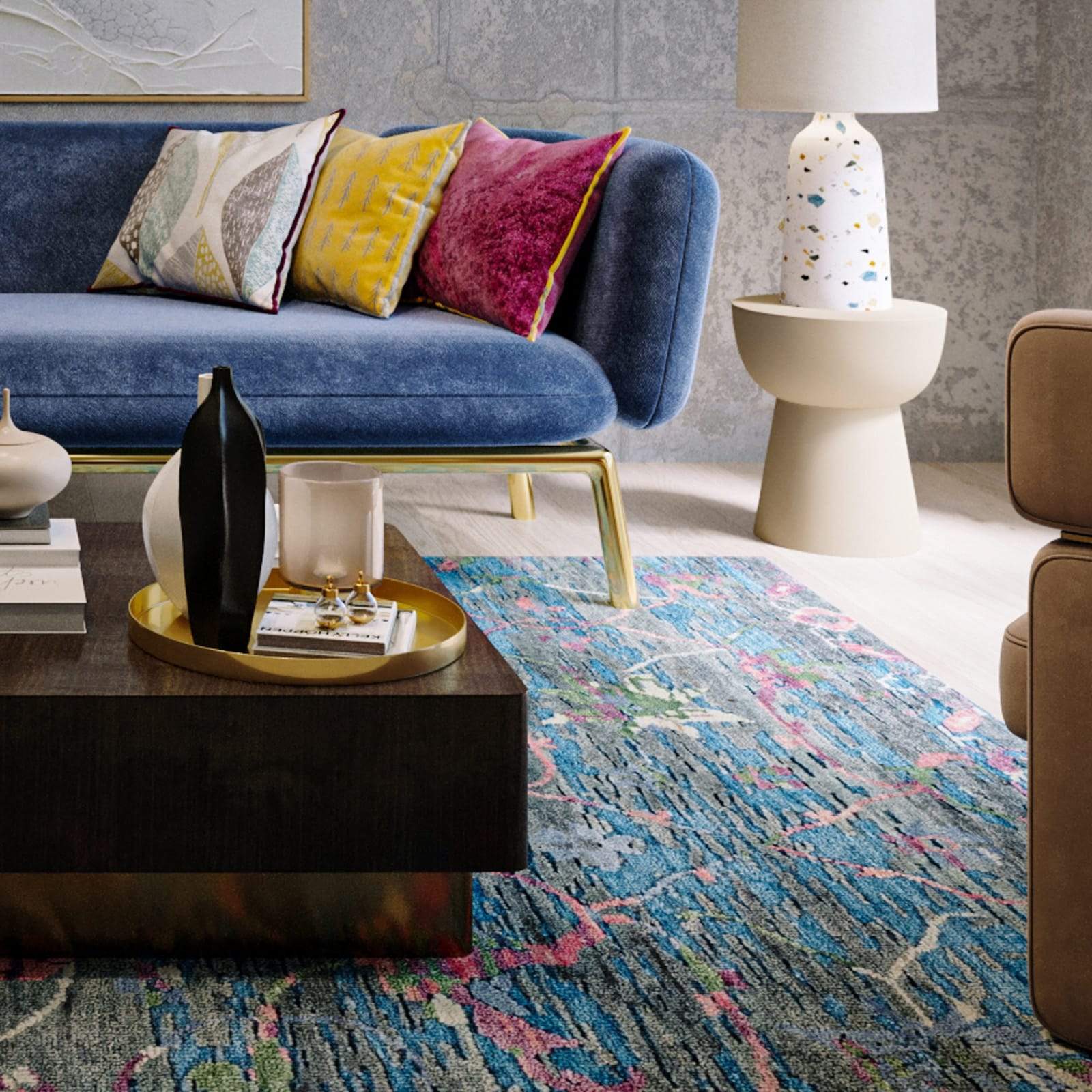 Samarkand II Blue Rose room-image