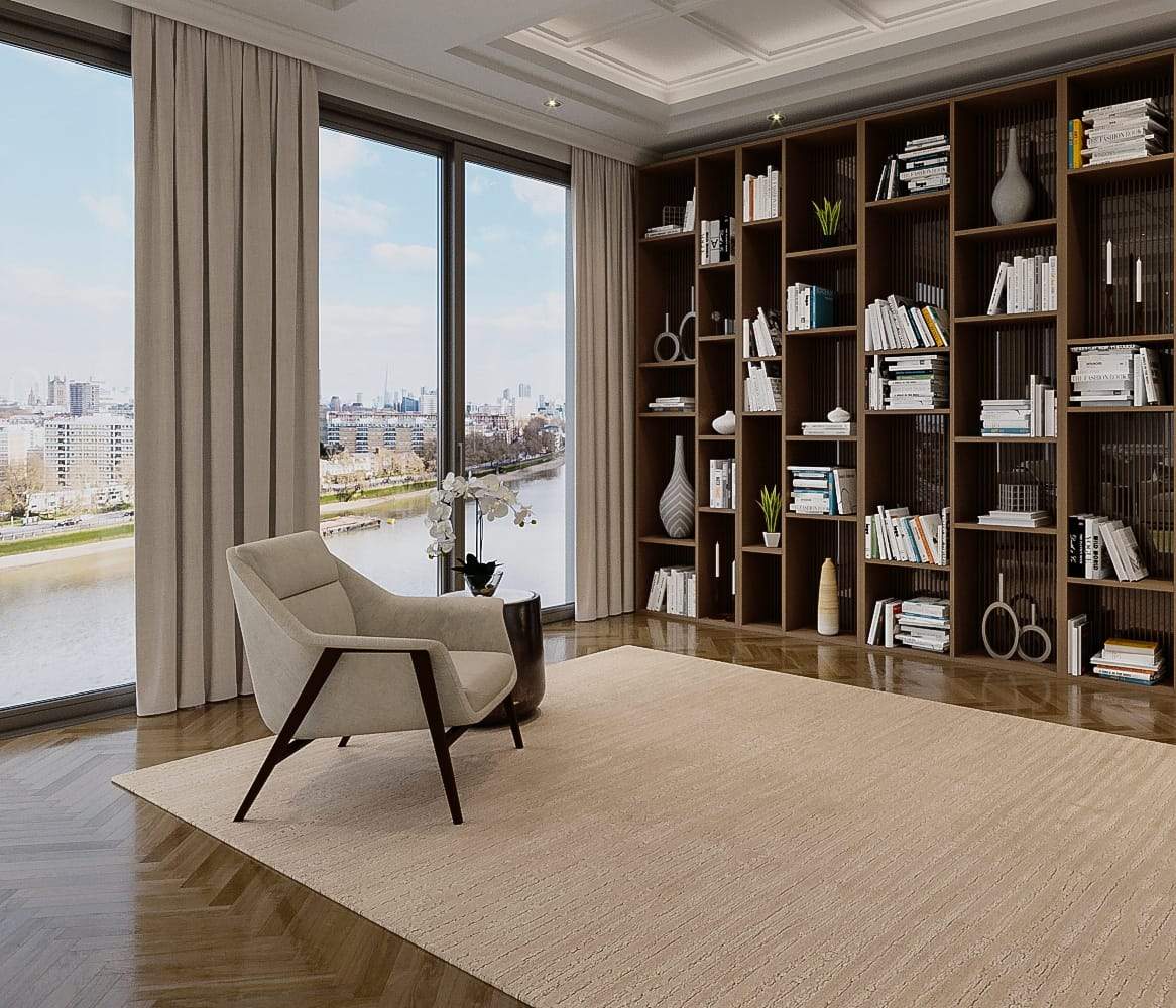 SHEARLING OTTER Tufenkian Artisan Carpets Lifestyle room-image