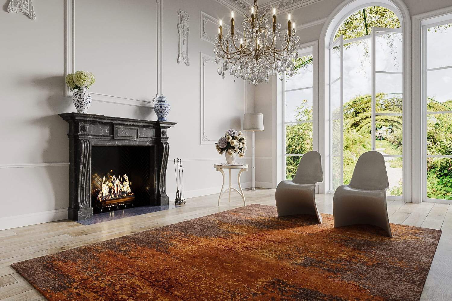 SIERRA RED Product Tufenkian Artisan Carpets Lifestyle room-image
