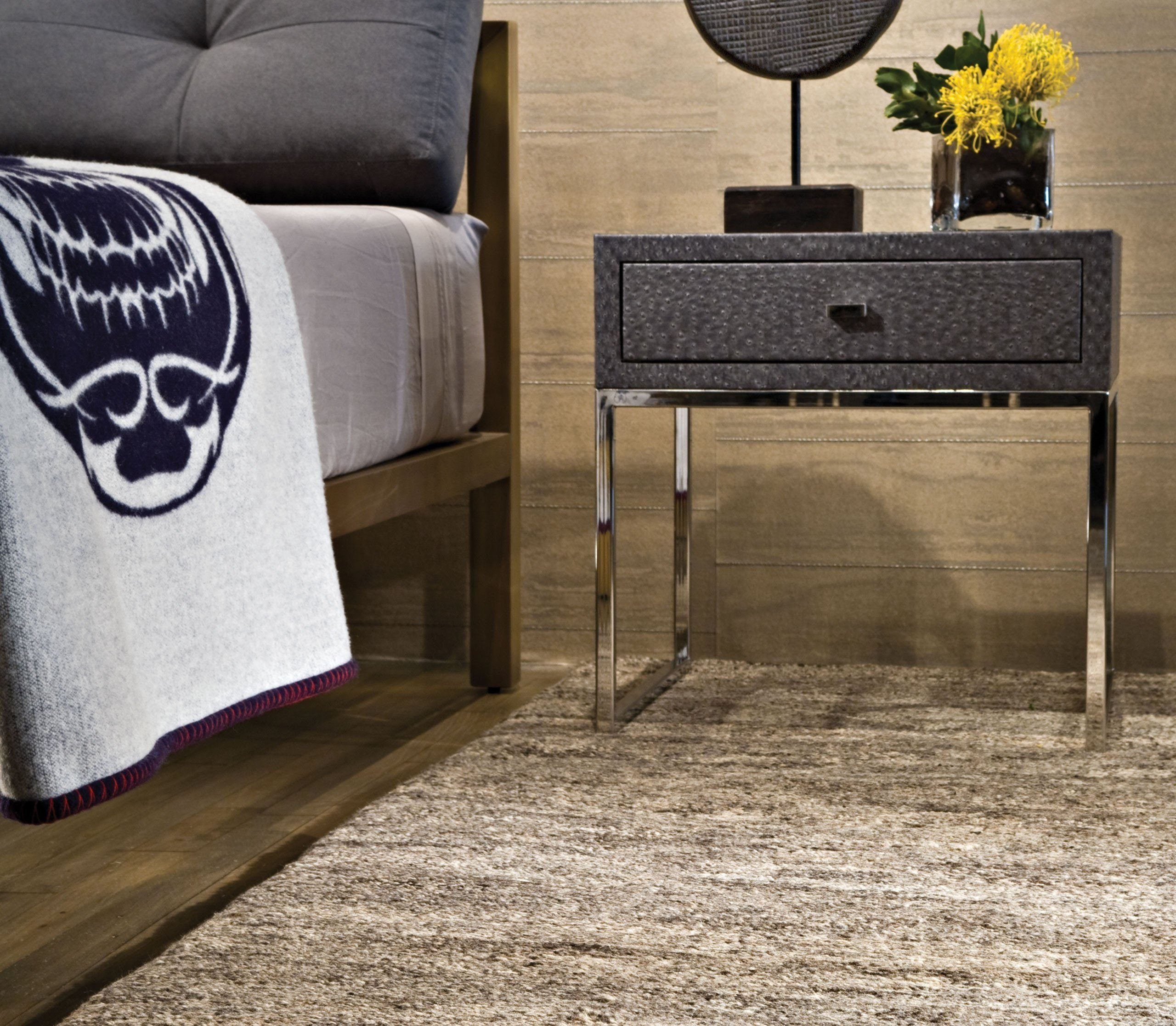 SPROUTS SHEEP'S GRAY Lifestyle room-image Tufenkian Artisan Carpets