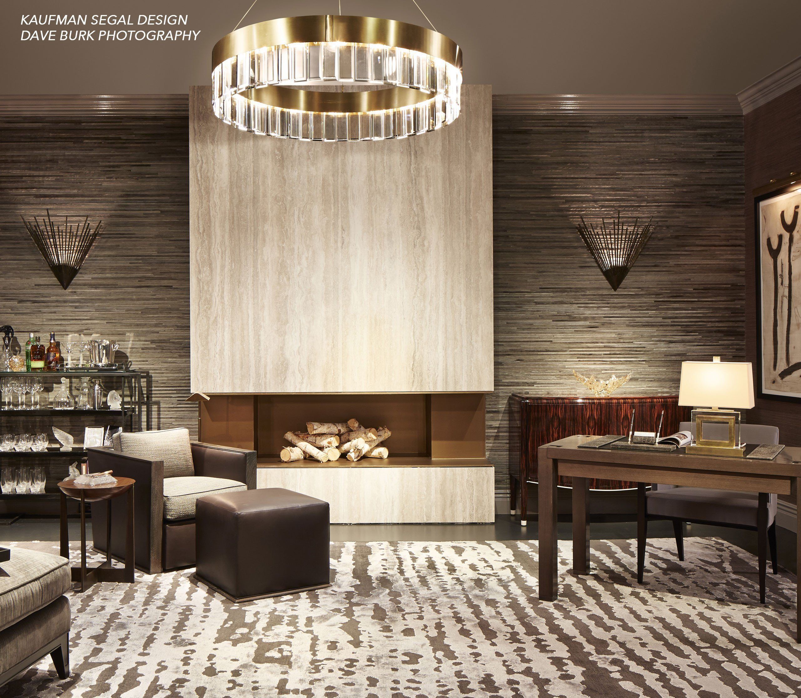 STREETS OF PARIS SMOKE Lifestyle room-image Tufenkian Artisan Carpets