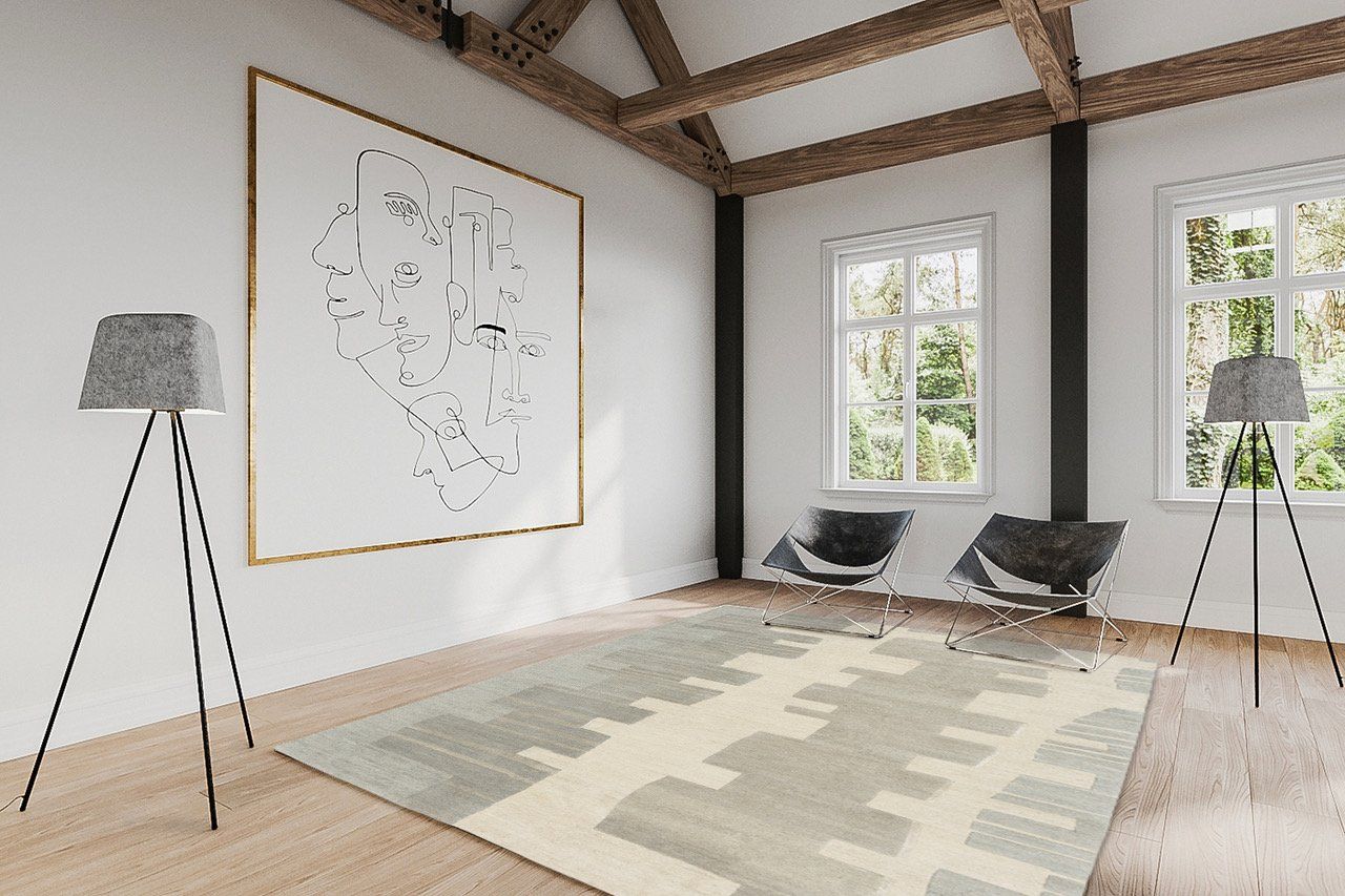 TOPO ICEBERG Product Tufenkian Artisan Carpets Lifestyle room-image