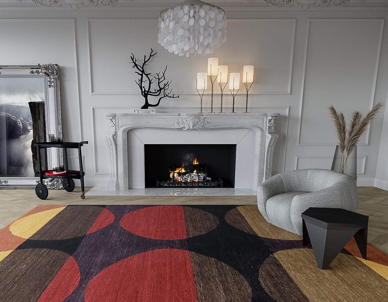 TOTAL ECLIPSE TWILIGHT Product Tufenkian Artisan Carpets Lifestyle room-image