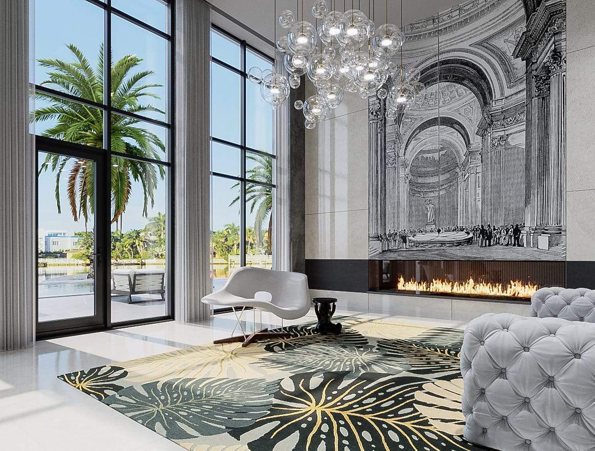 TROPICAL BREEZE DOVE Product Tufenkian Artisan Carpets Lifestyle room-image