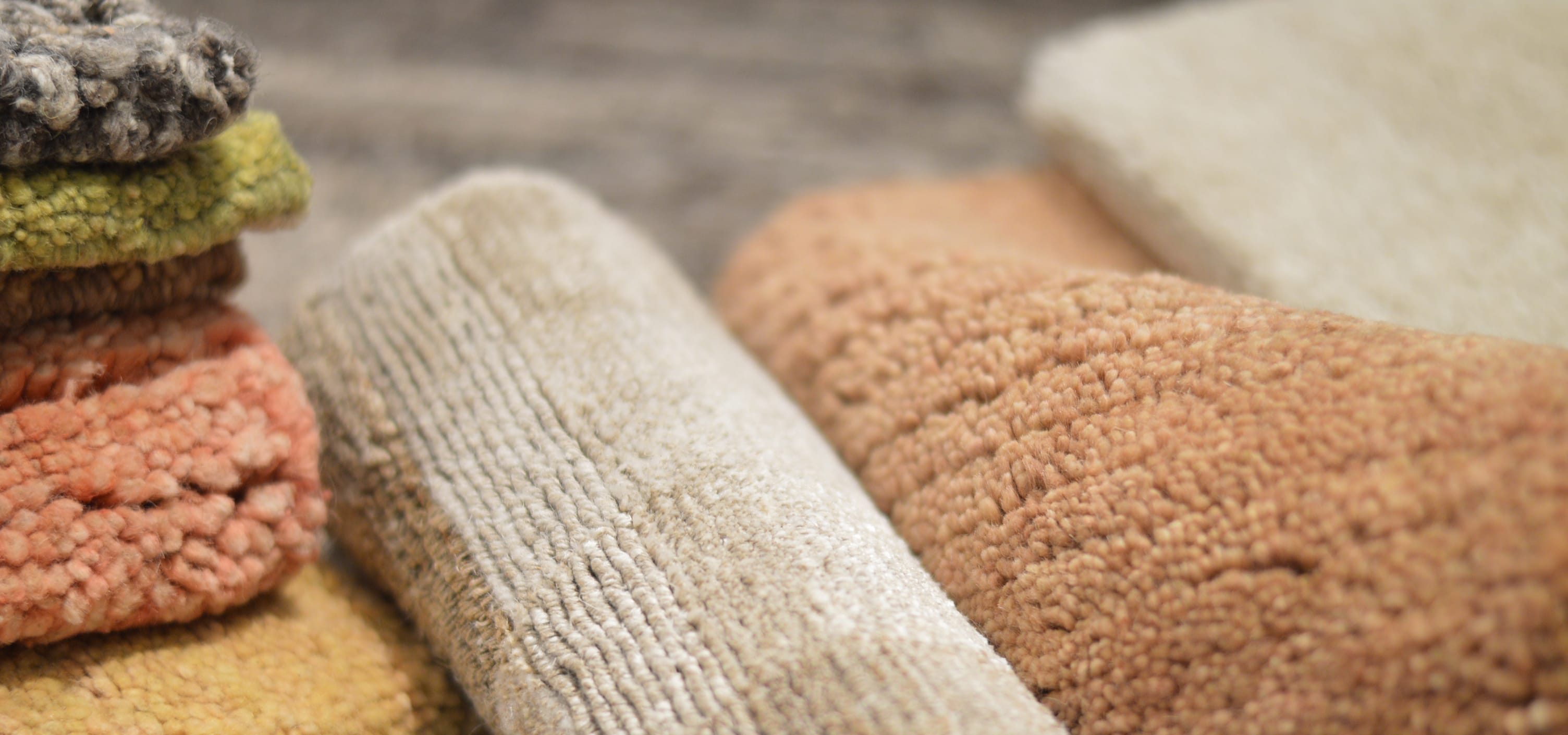 Treat sprouts in your hand knotted rug