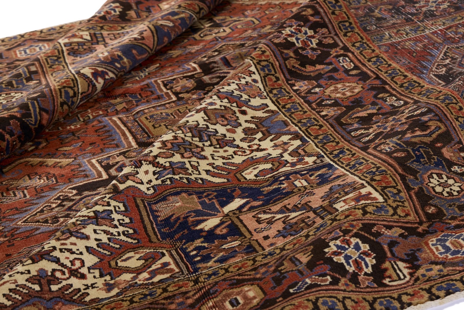 SEMI-ANTIQUE PERSIAN GOREVAN  7' 10 X 10' 11"