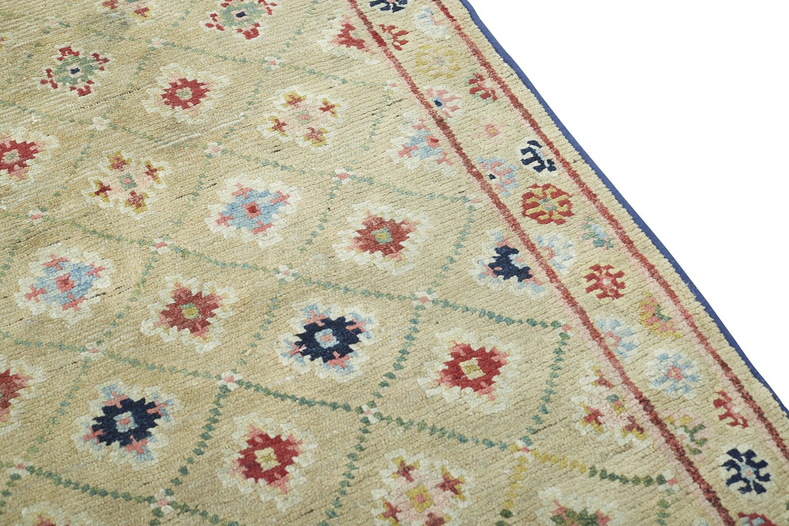 ANTIQUE TIBETAN KHADEN 2' 6" x 4' 9" Late 19th C Rug Detail 2