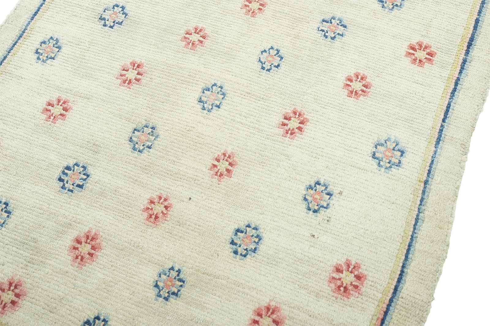 ANTIQUE TIBETAN KHADEN 2' 7" x 4' 4" Late 19th C Rug Detail 1