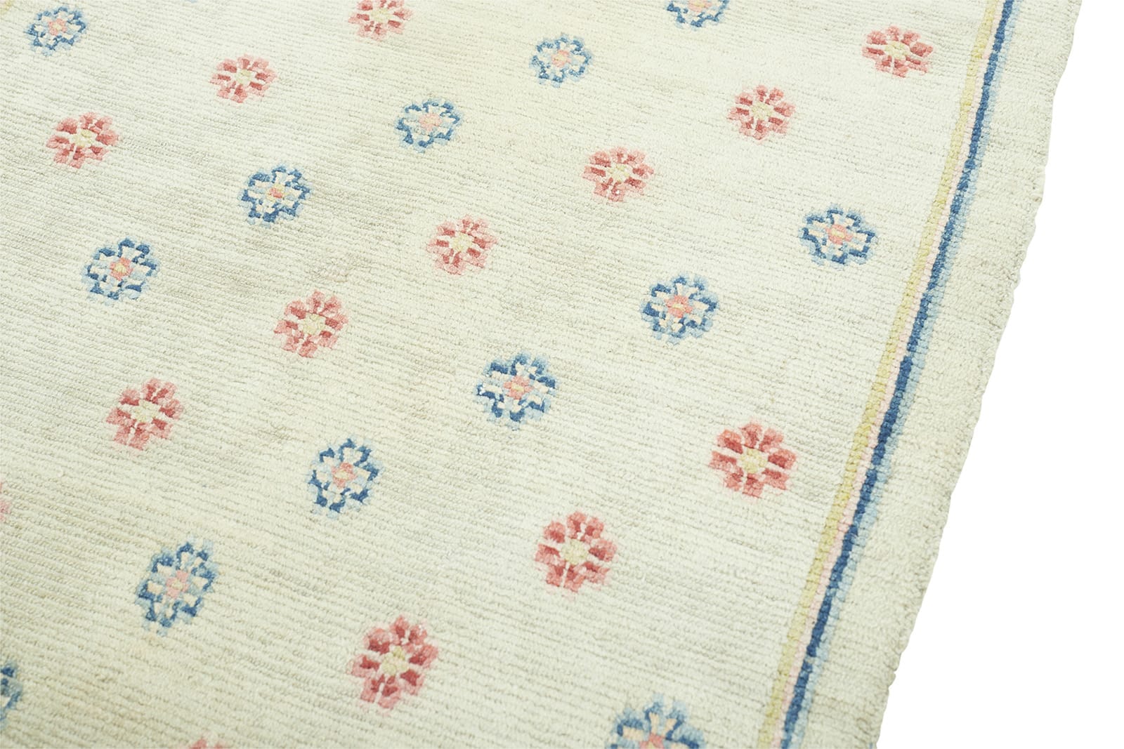 ANTIQUE TIBETAN KHADEN 2' 7" x 4' 4" Late 19th C Rug Detail 2