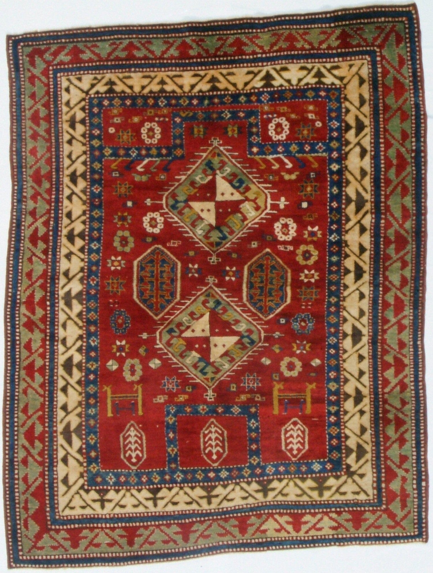 BORJALU ANTIQUE RUG 4' 5" X 5' 8"