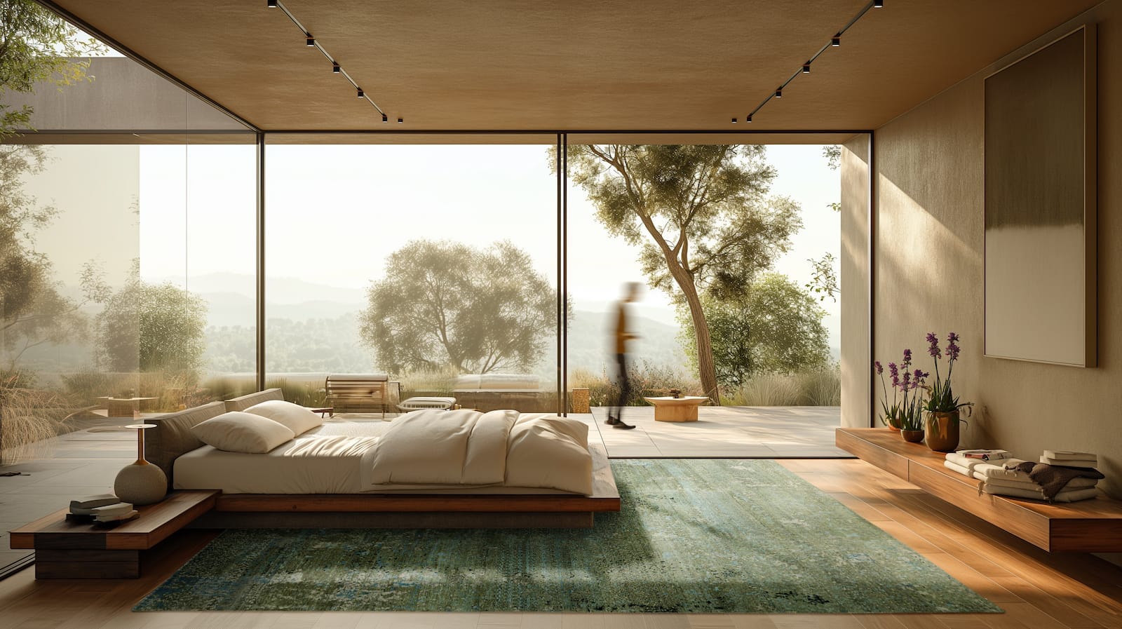 CITY LIGHTS LICHEN BLUE Lifestyle room-image