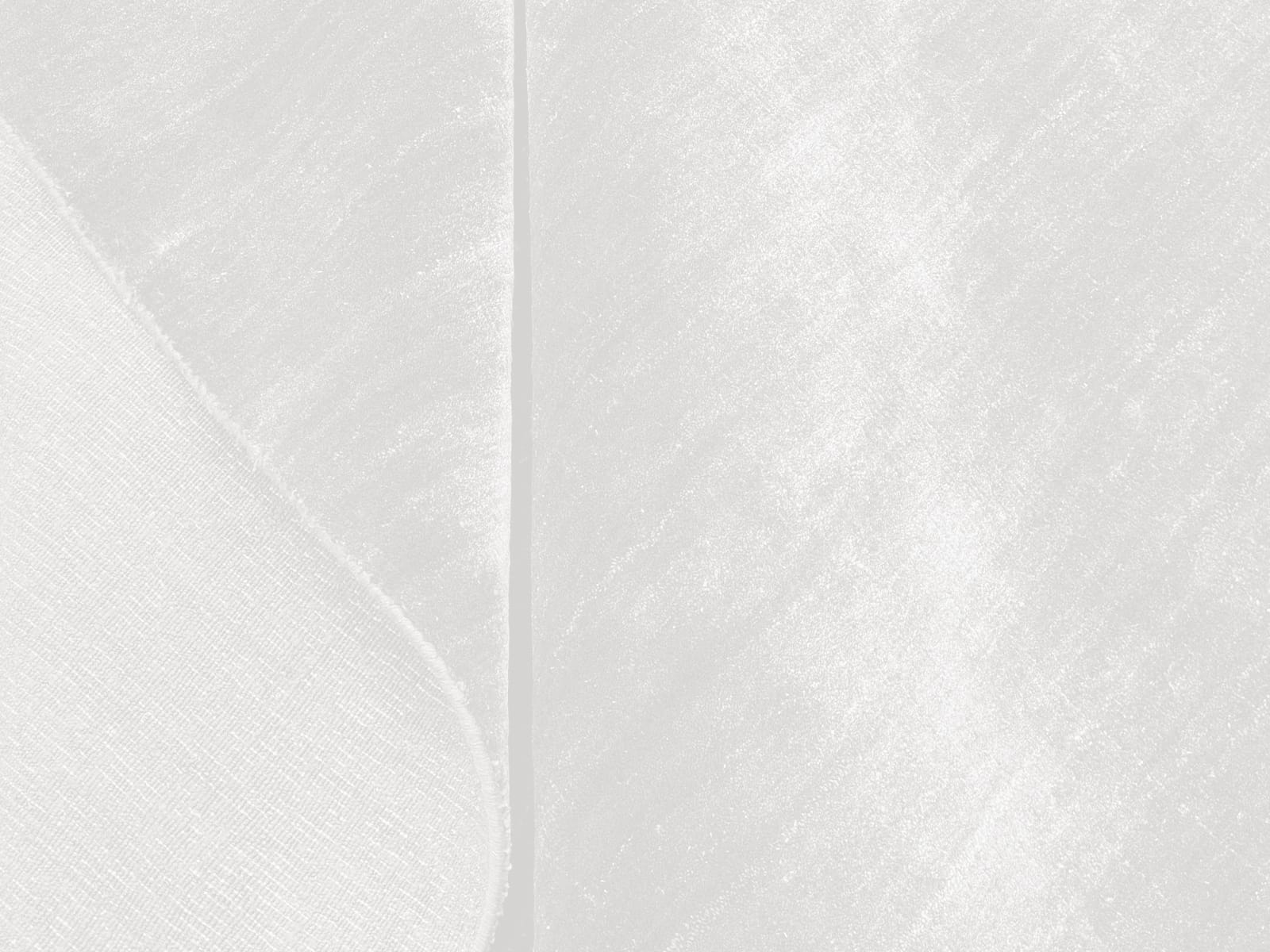 LUXE SOLID SILK 6MM CUT PILE NATURAL WHITE