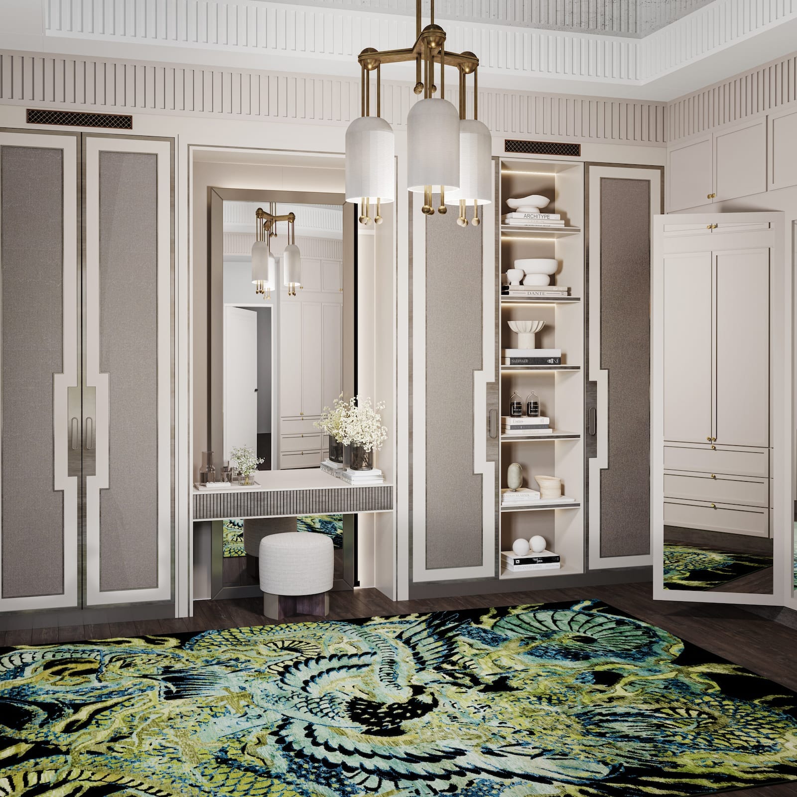Kaida Emerald rug room-image