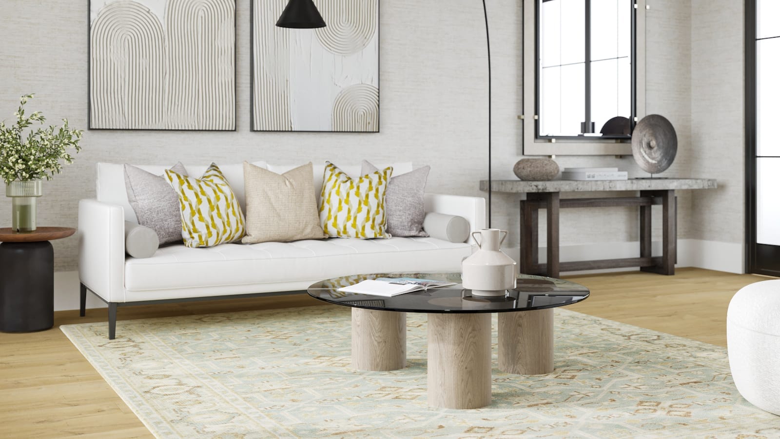 Persian Lattice Seafoam room-image