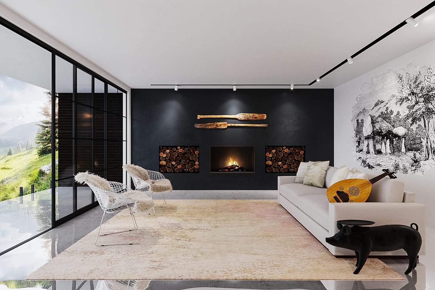 ABERDEEN POWDER Product Tufenkian Artisan Carpets Lifestyle room-image