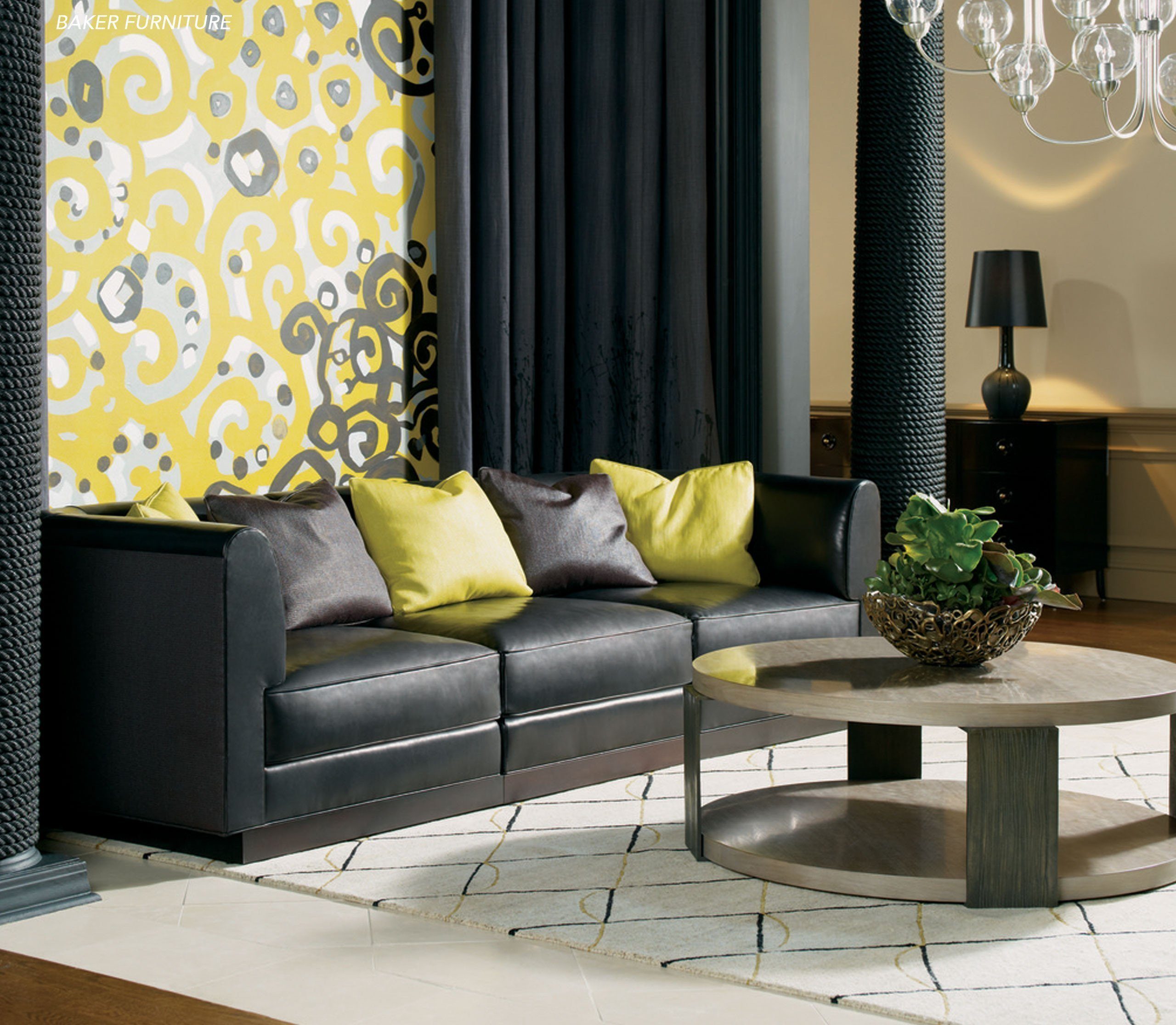 ARCHLOOP YELLOW LAURA KIRAR Product Tufenkian Artisan Carpets Lifestyle room-image