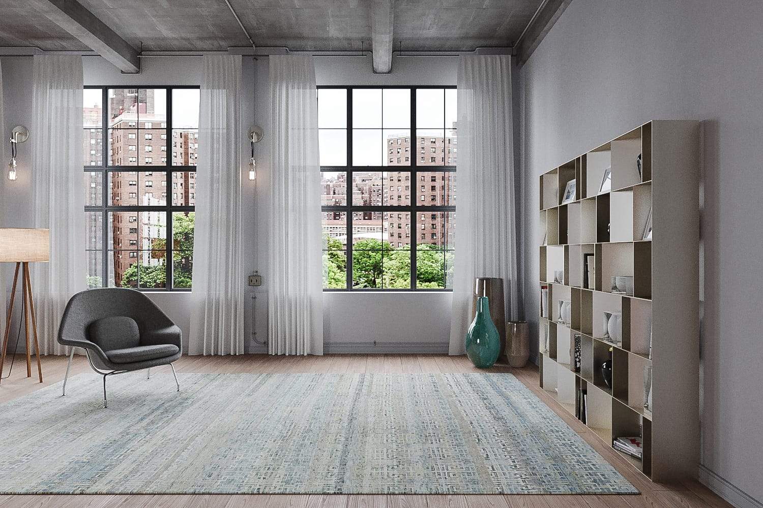 ARTEMIS II LAKE Product Tufenkian Artisan Carpets Lifestyle room-image