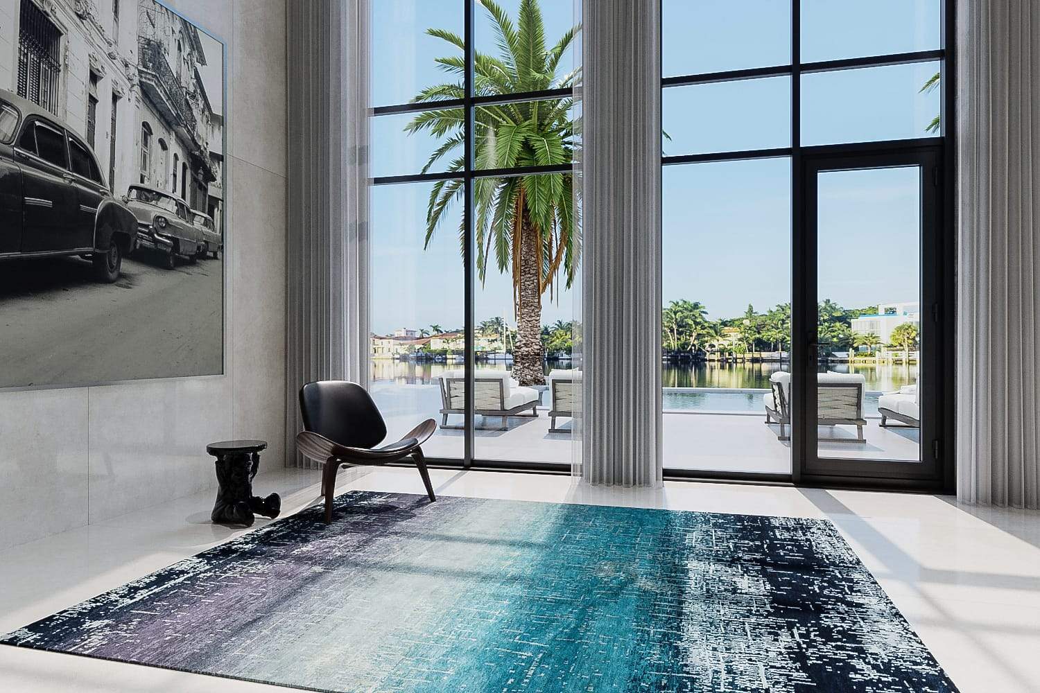 AVENTINE BLUE Product Tufenkian Artisan Carpets Lifestyle room-image