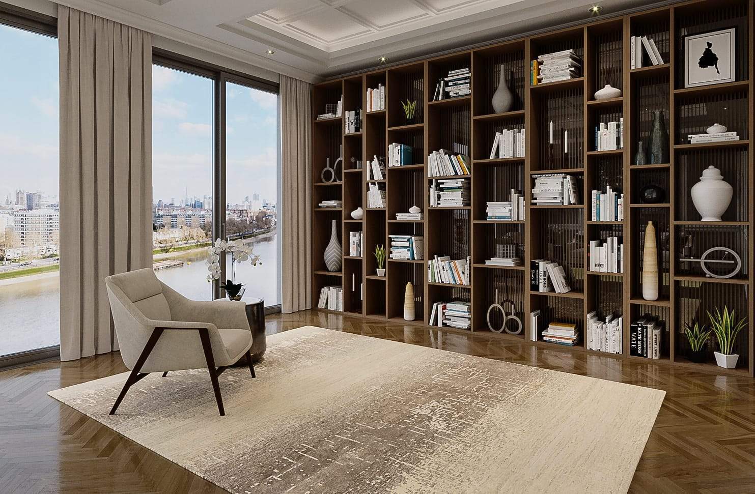 AVENTINE WHITE Product Tufenkian Artisan Carpets Lifestyle room-image