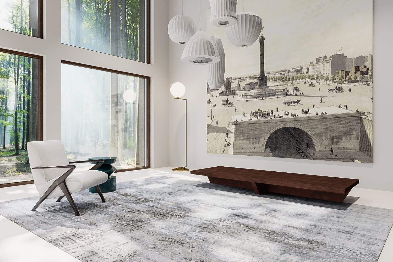 BLIZZARD SNOW Product Tufenkian Artisan Carpets Lifestyle room-image