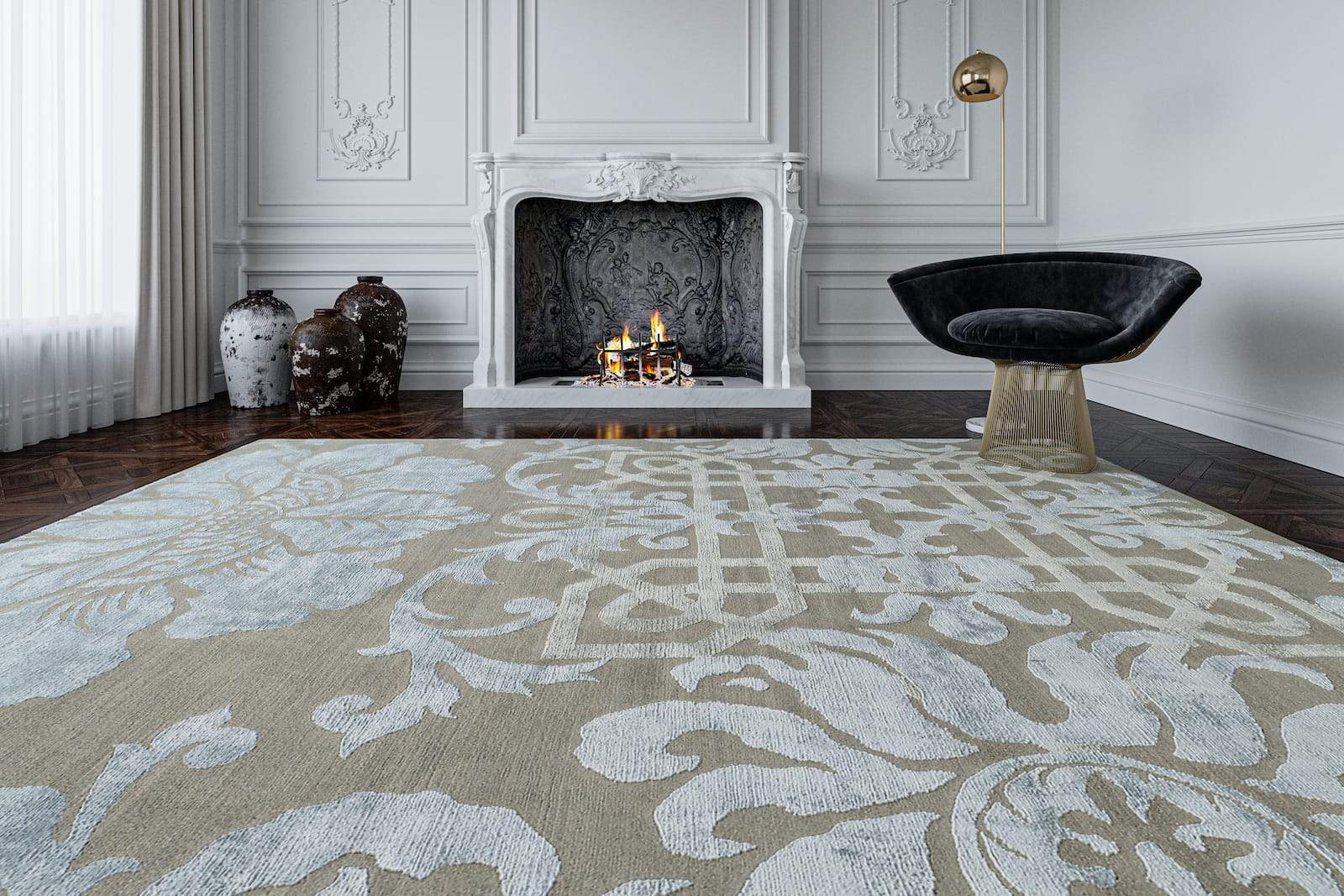 BROCADE CAMELOT Product Tufenkian Artisan Carpets Lifestyle room-image
