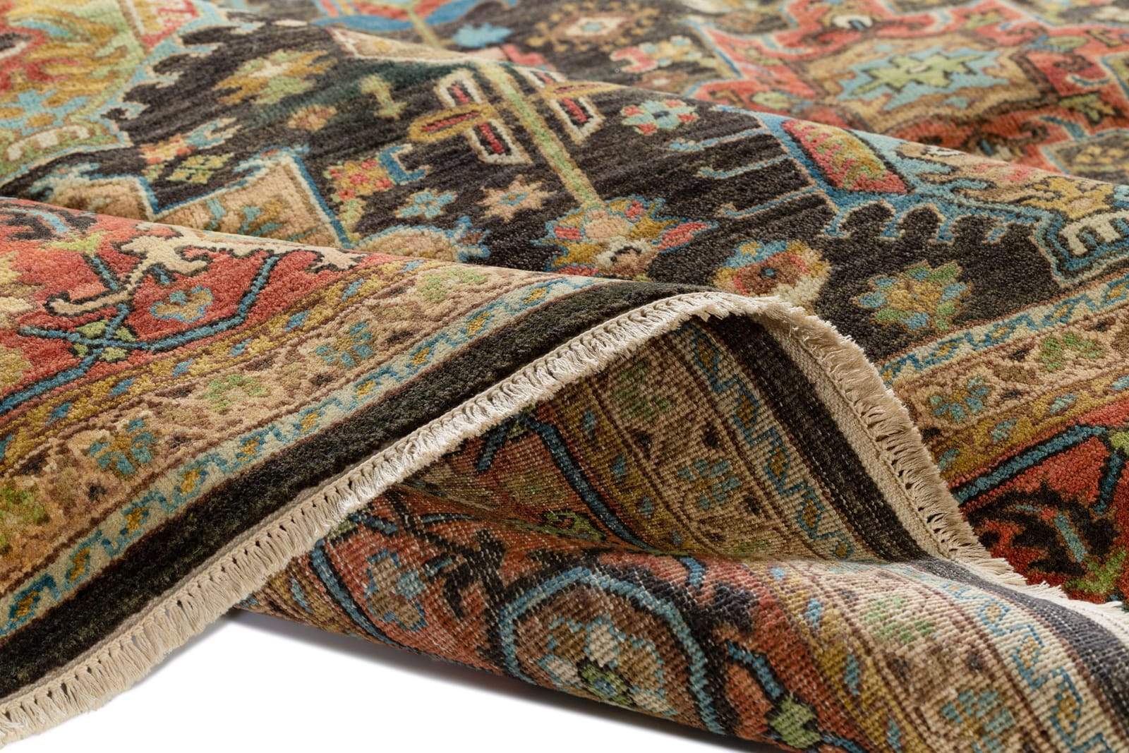 CLASSIC HERIZ VIII BLACK RUST Product Tufenkian Artisan Carpets 