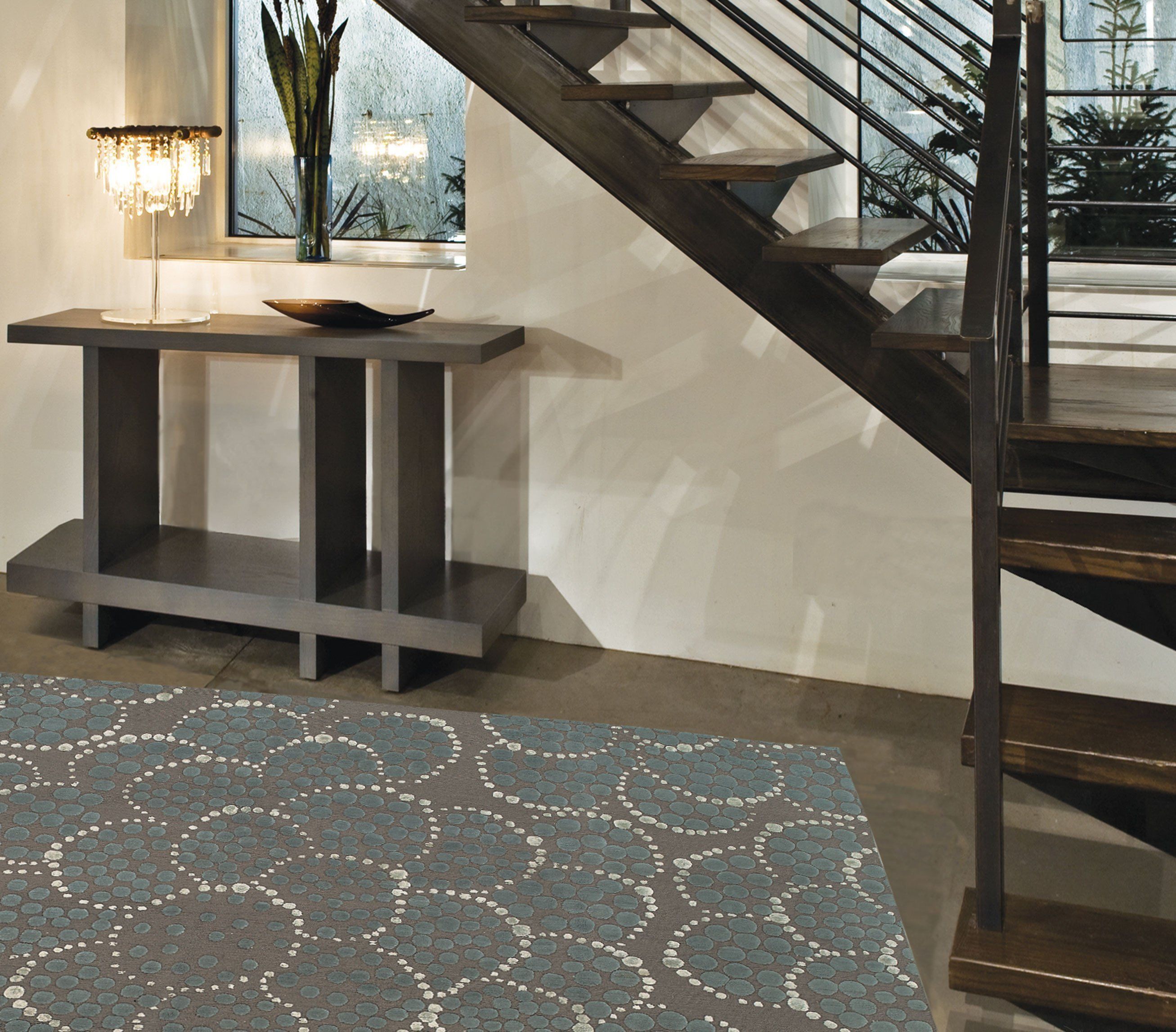 EFFERVESCENCE TRUFFLE Product Tufenkian Artisan Carpets Lifestyle room-image
