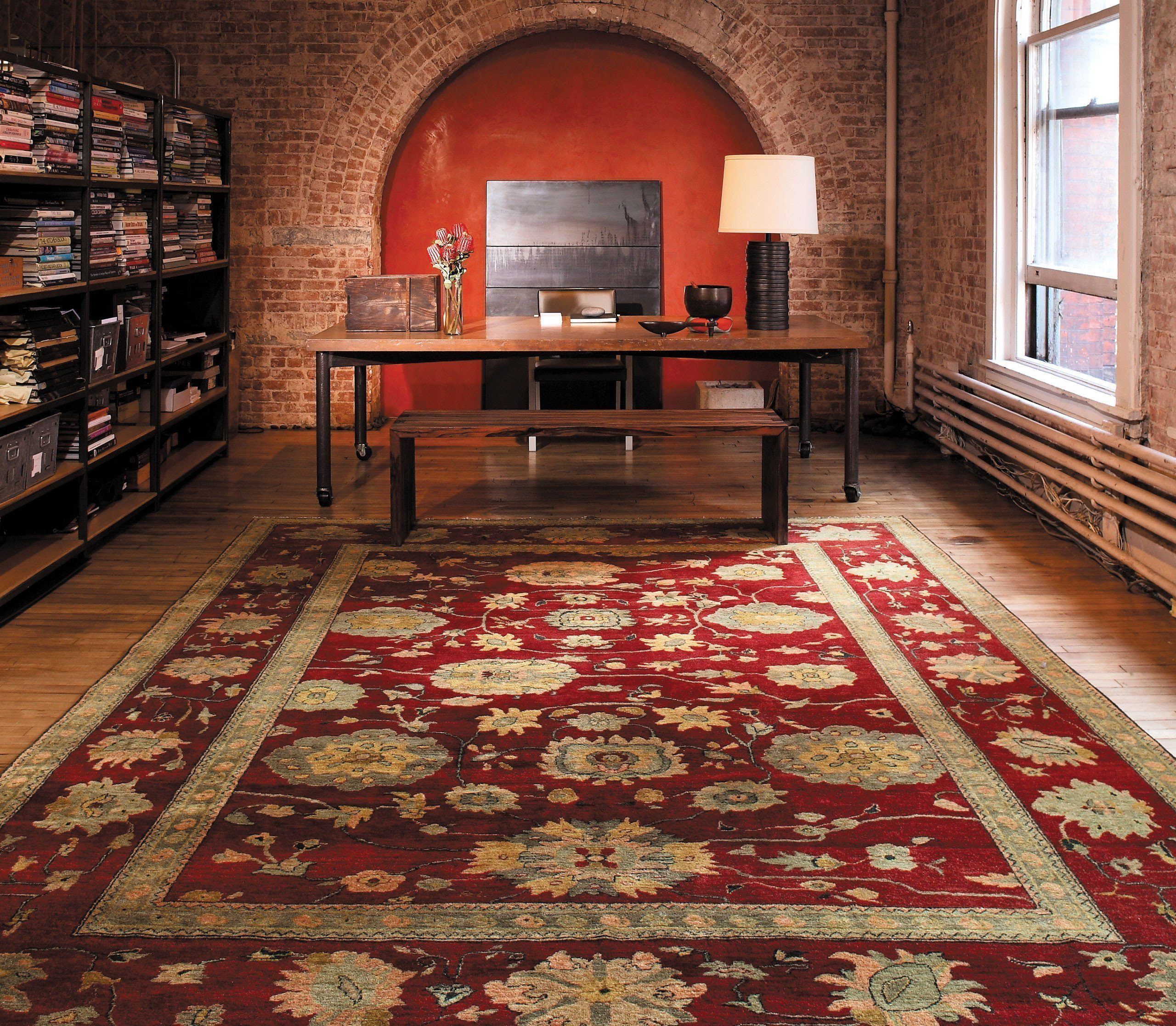 FIRJUSTAN RUBY SHEARED Product Tufenkian Artisan Carpets Lifestyle room-image
