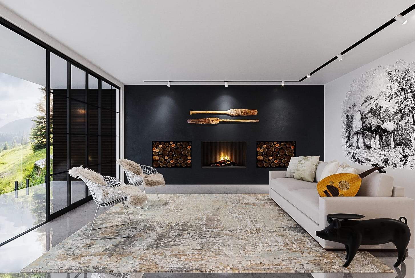 FRIEZE LIMESTONE Product Tufenkian Artisan Carpets Lifestyle room-image