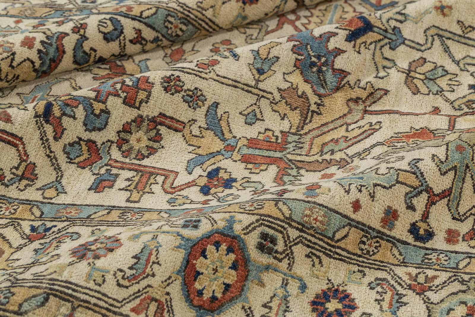 JT03-1D CLASSIC HERIZ IVORY SAMPLE Product Tufenkian Artisan Carpets 